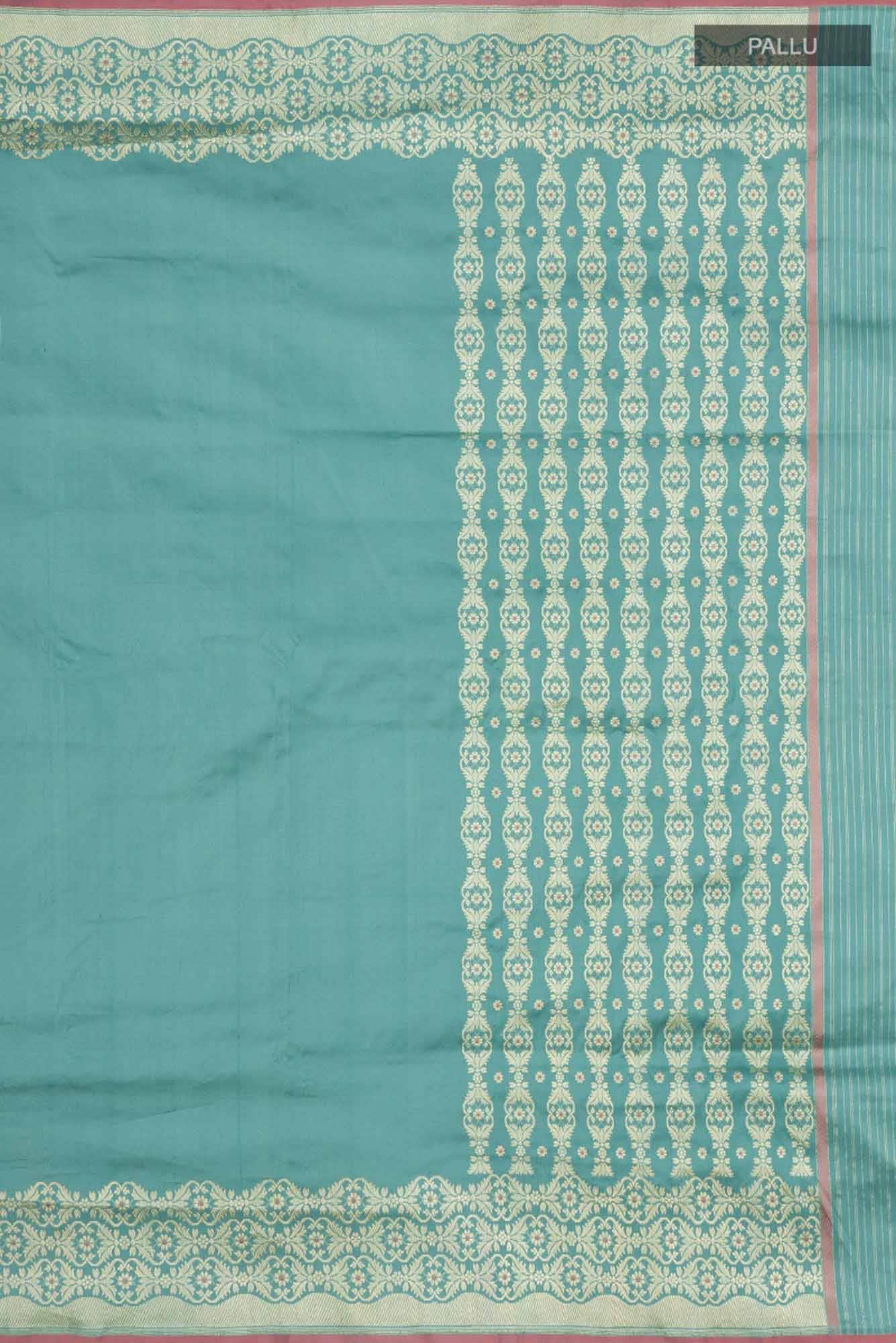 Suhasini-Green Banarasi Silk Saree
