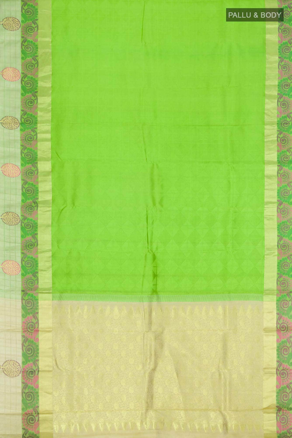 Green Kanchipuram Silk Saree