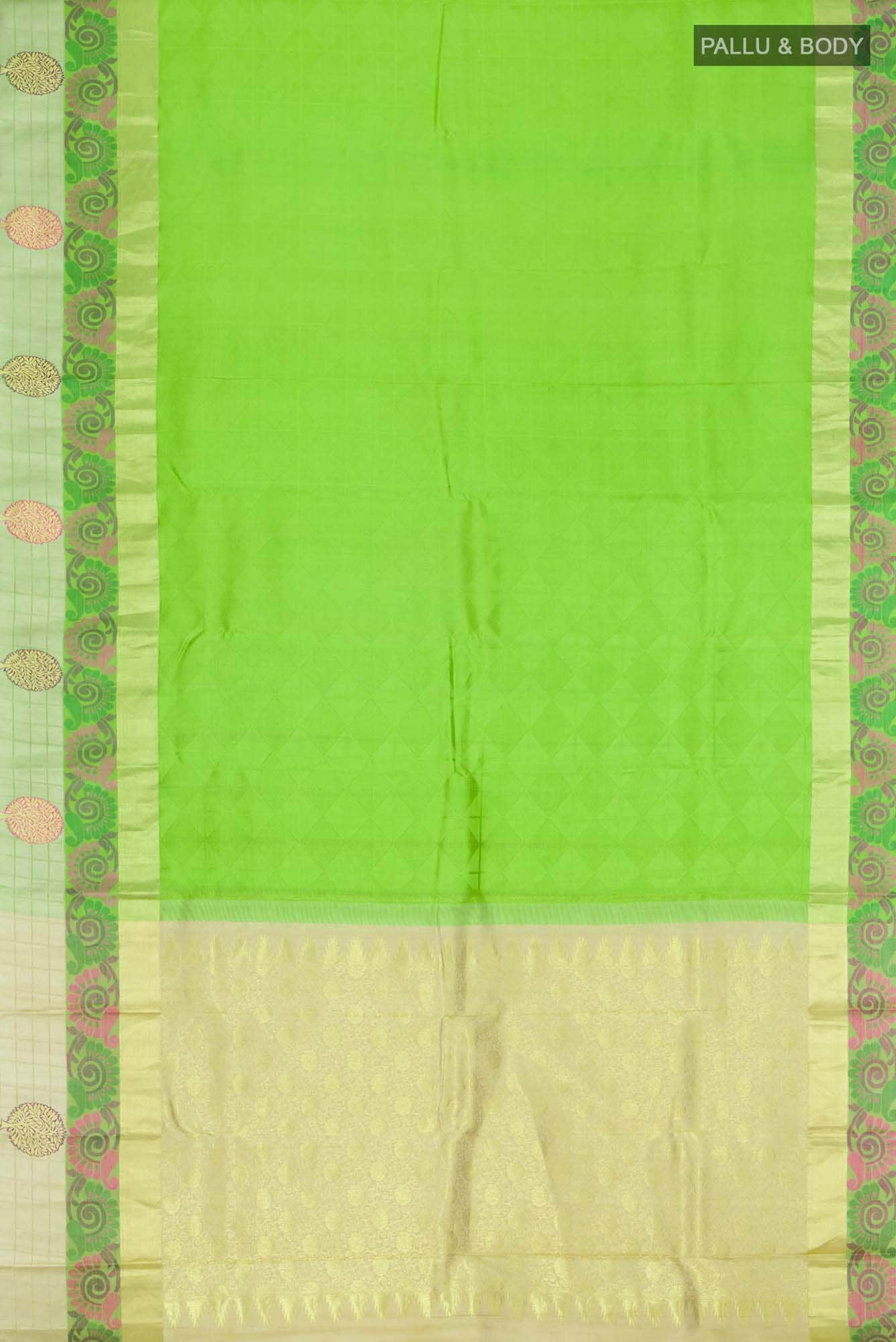 Green Kanchipuram Silk Saree