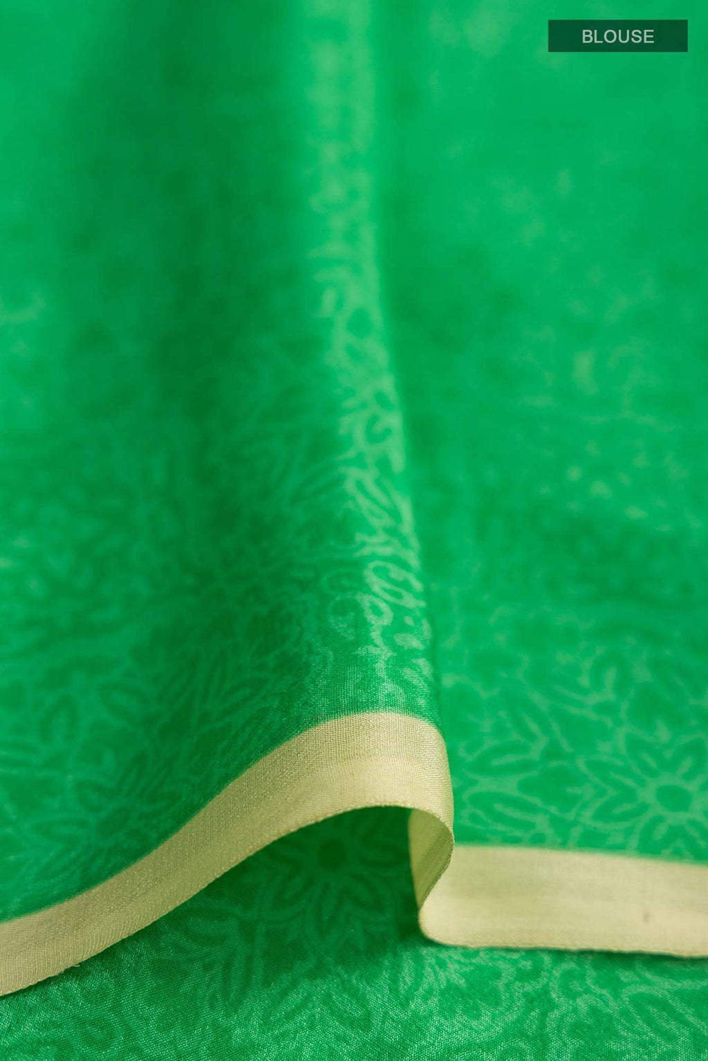 Green Chiffon Saree