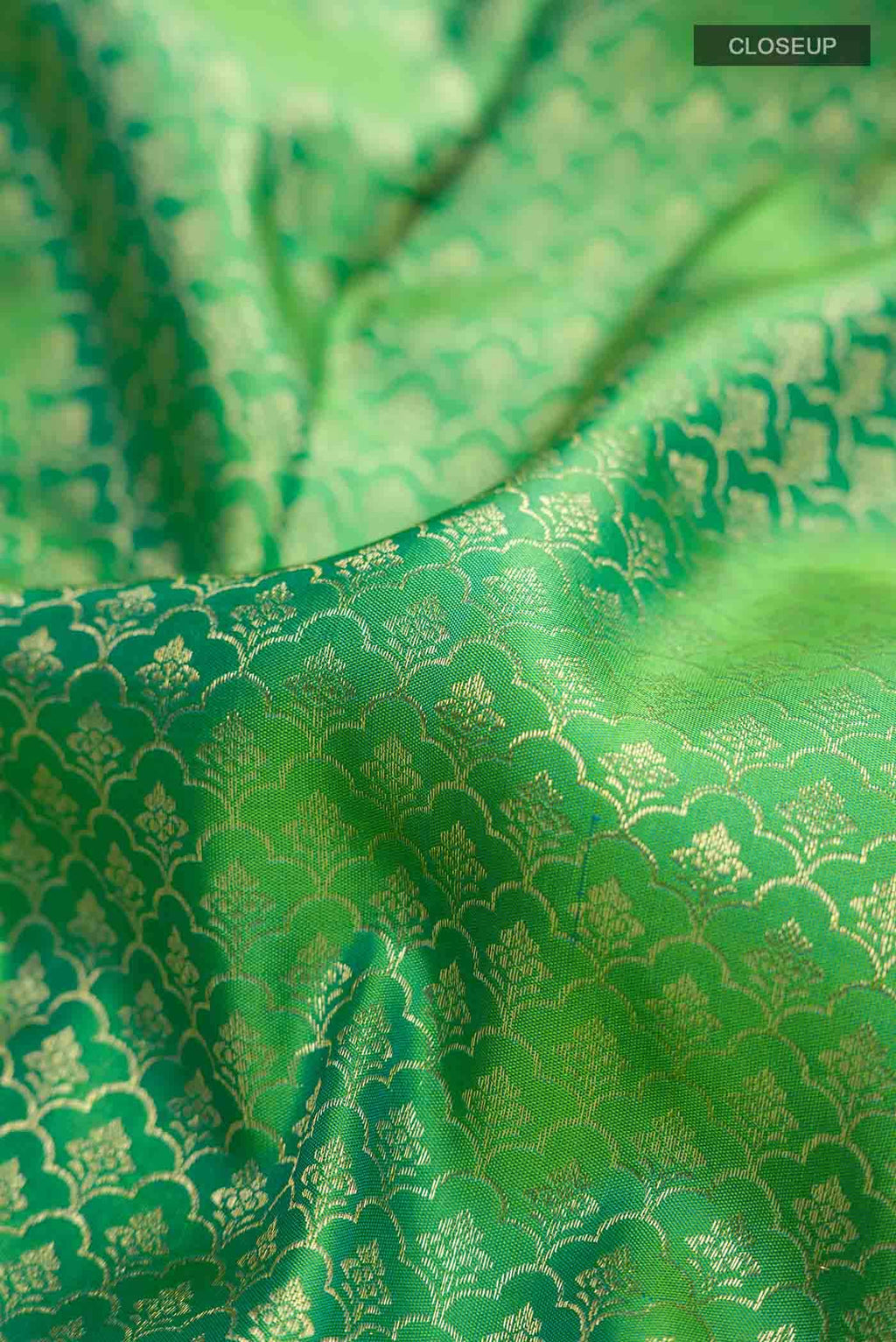 Green Kanchipuram Silk Saree