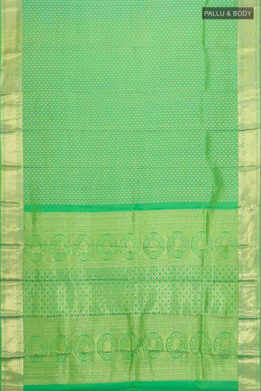 Green Kanchipuram Silk Saree