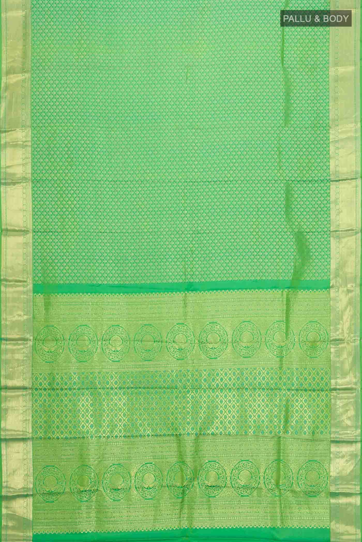 Green Kanchipuram Silk Saree