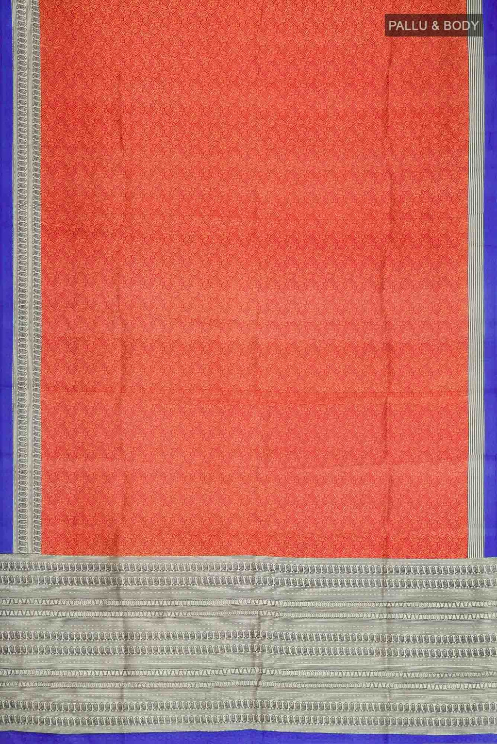 Red Bangalore Silk Saree