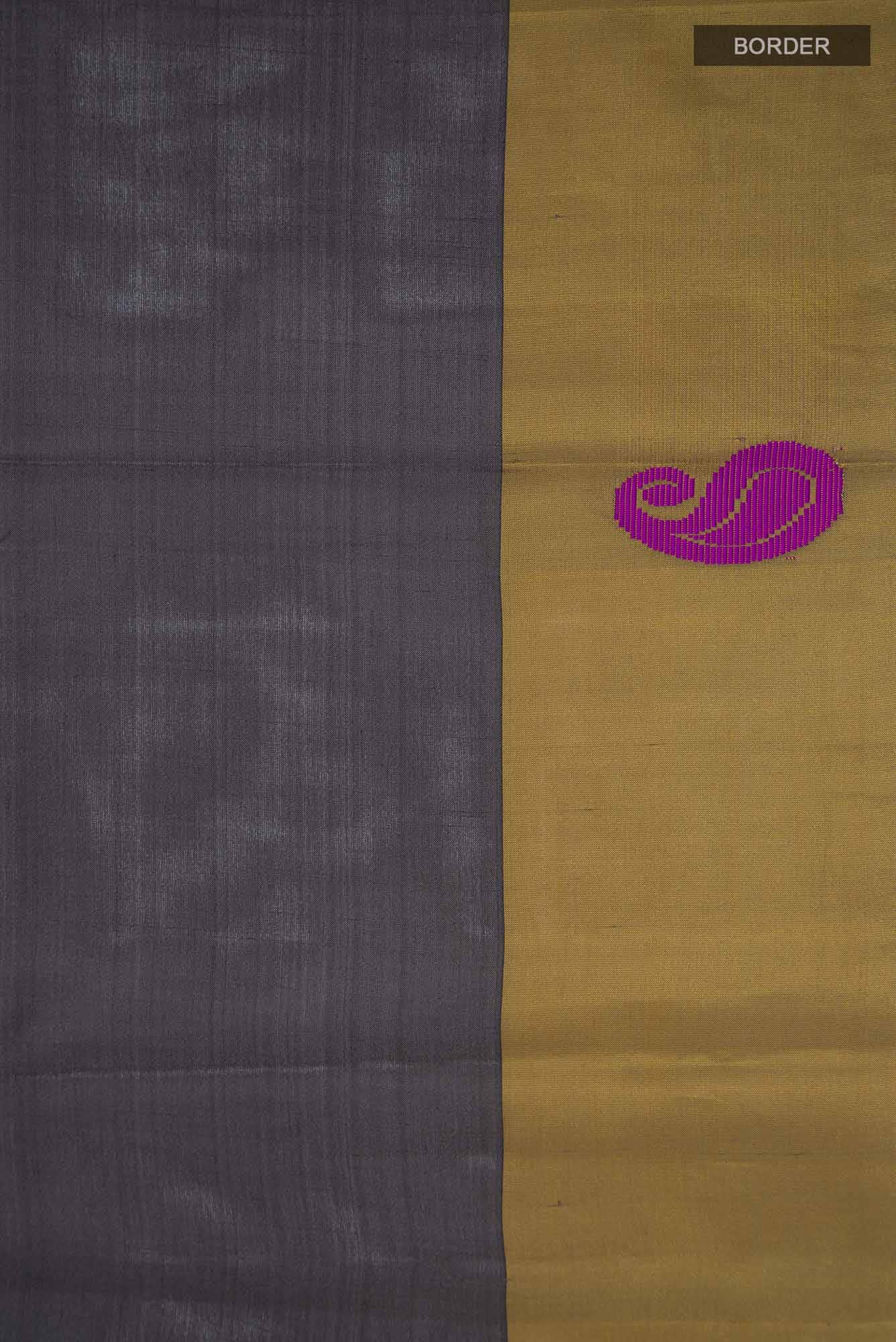 Black Kanchipuram Silk Saree