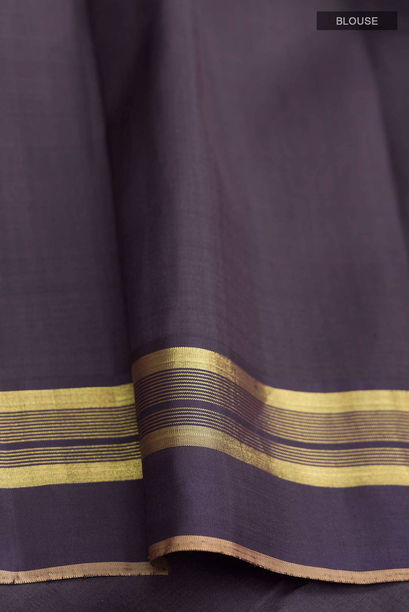Beige Kanchipuram Silk Saree