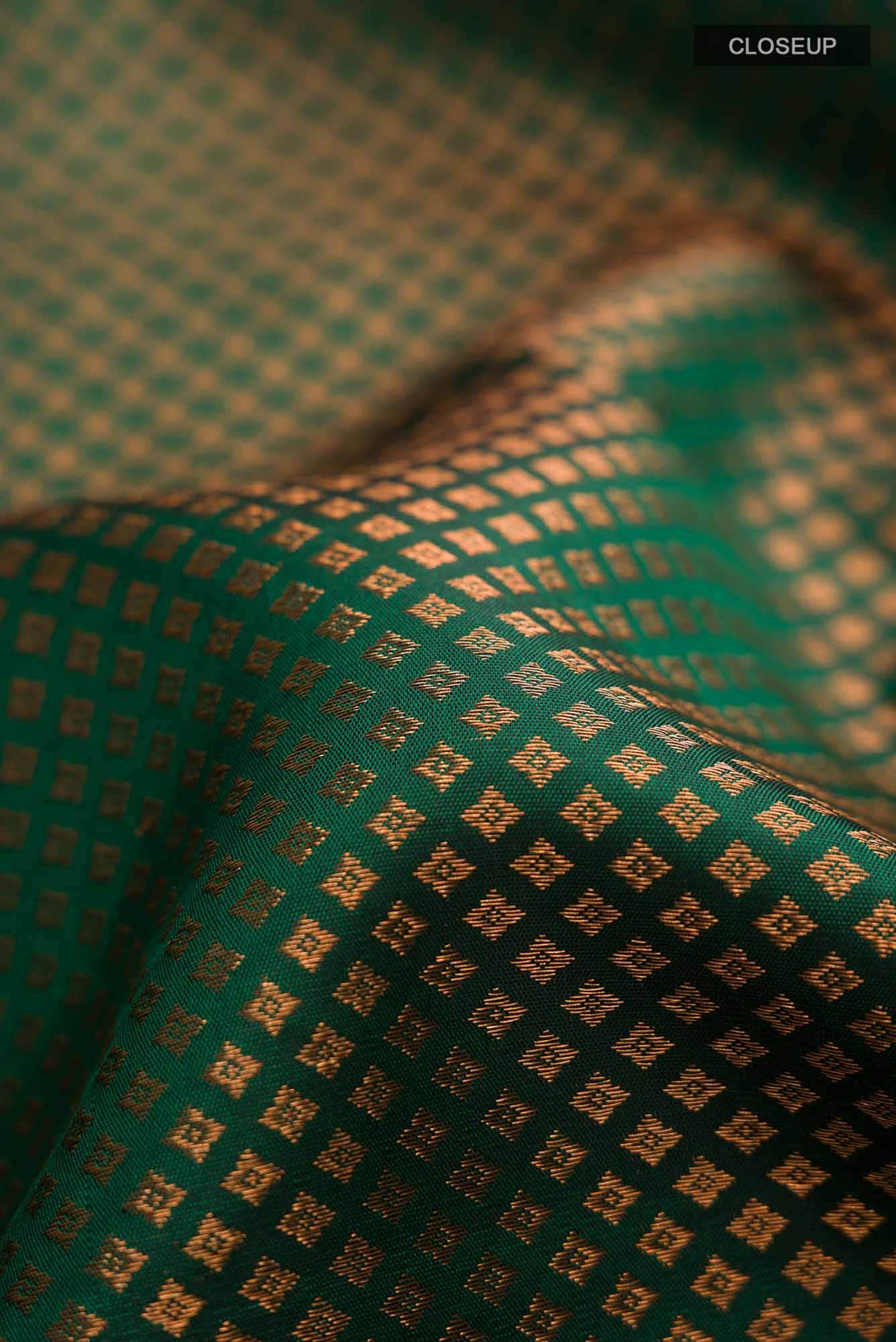 Green Kanchipuram Silk Saree