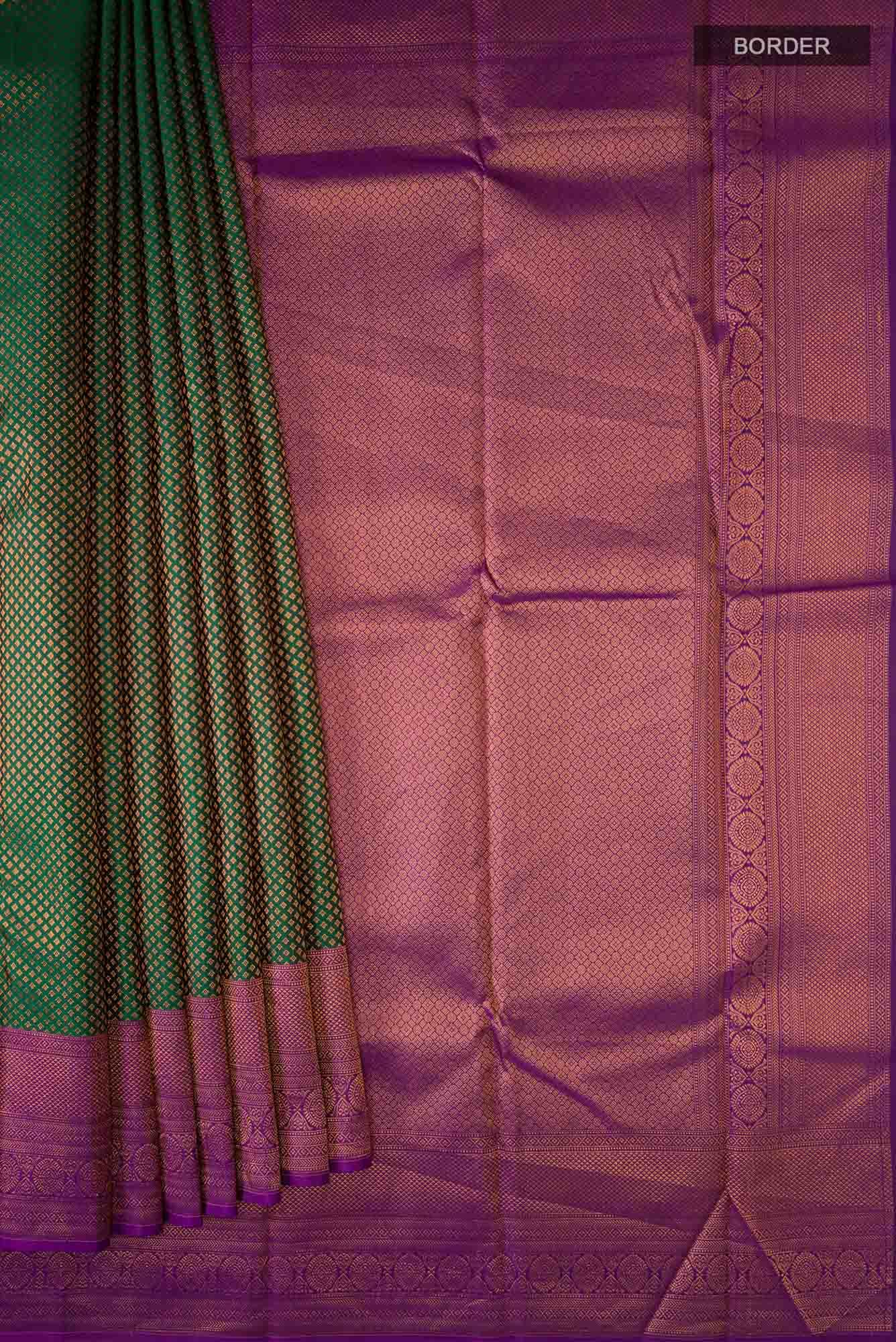 Green Kanchipuram Silk Saree