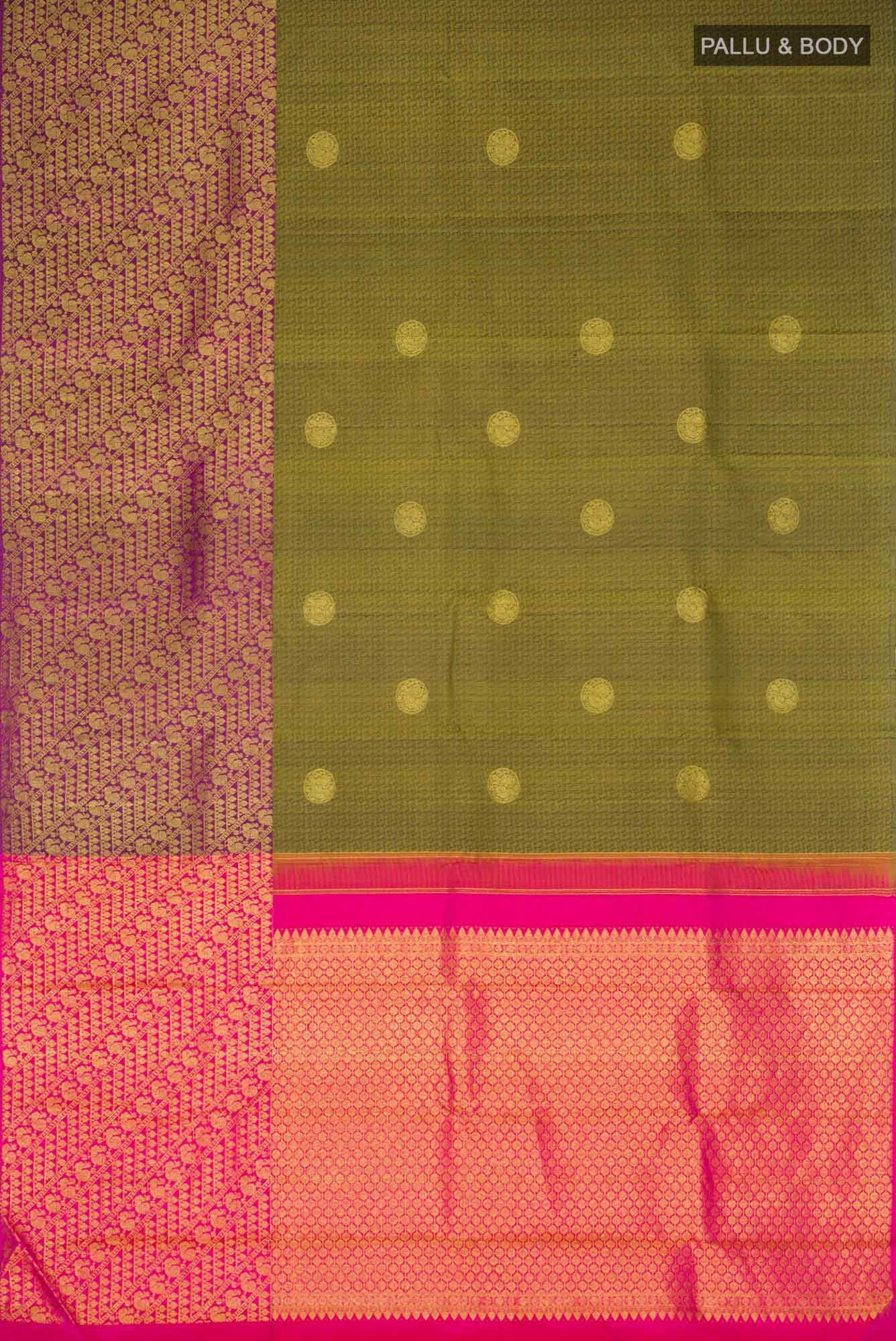 Green Kanchipuram Silk Saree