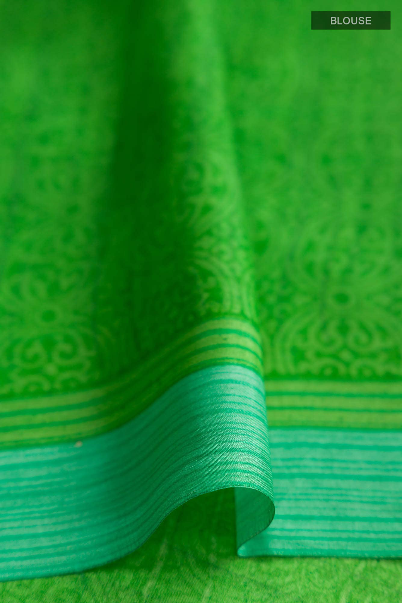 Green Bangalore Silk Saree