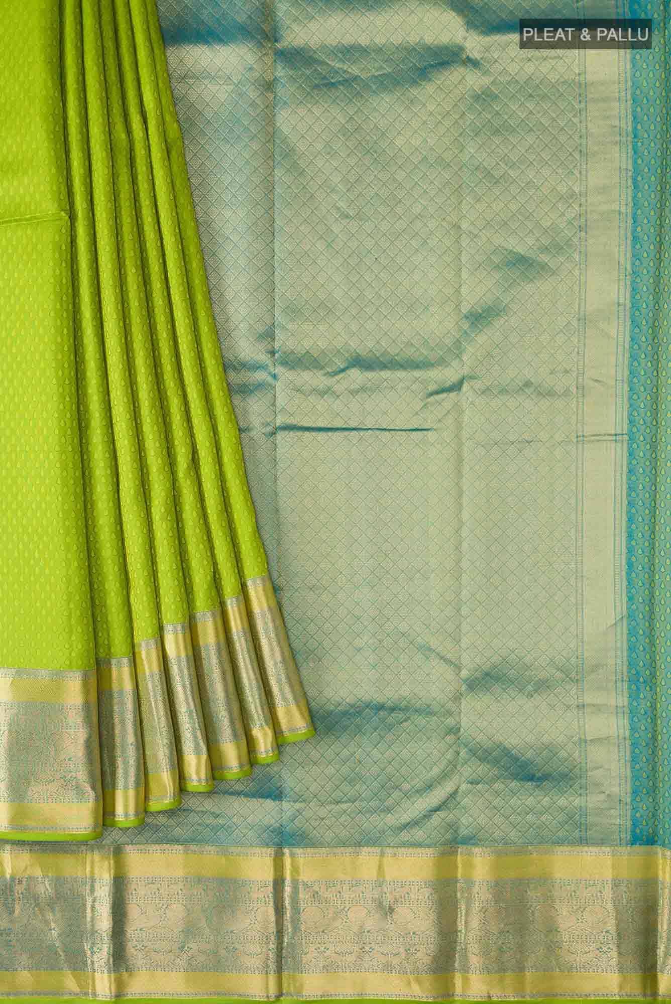 Green Kanchipuram Silk Saree
