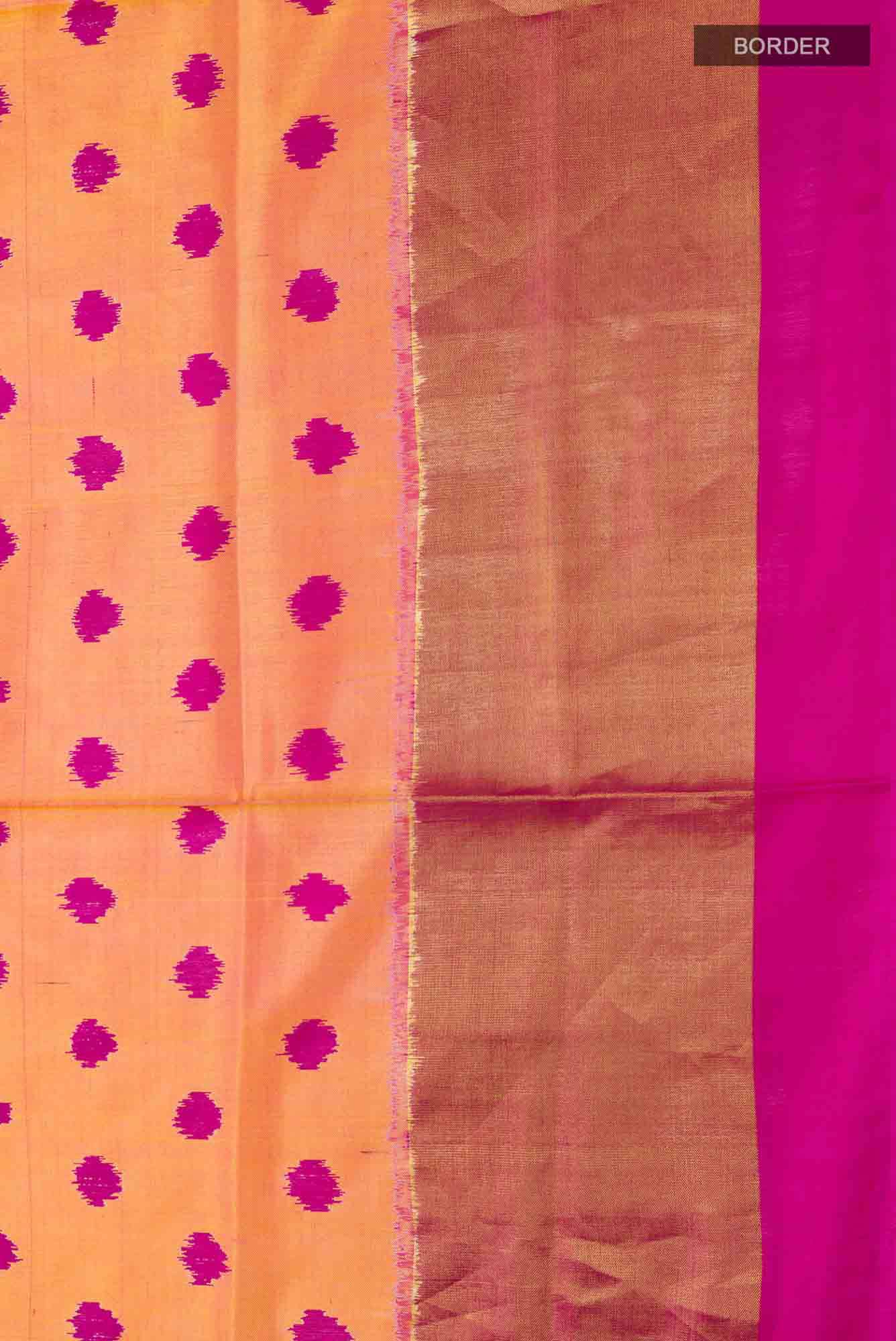 Pink Rajkot Patola Silk Saree