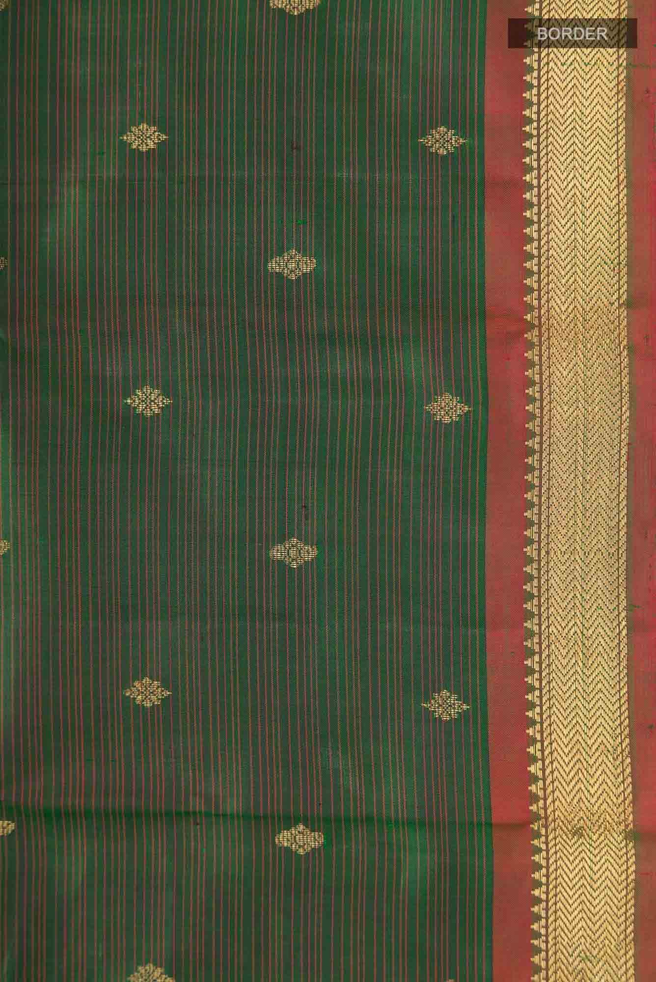 Green Kanchipuram Silk Saree