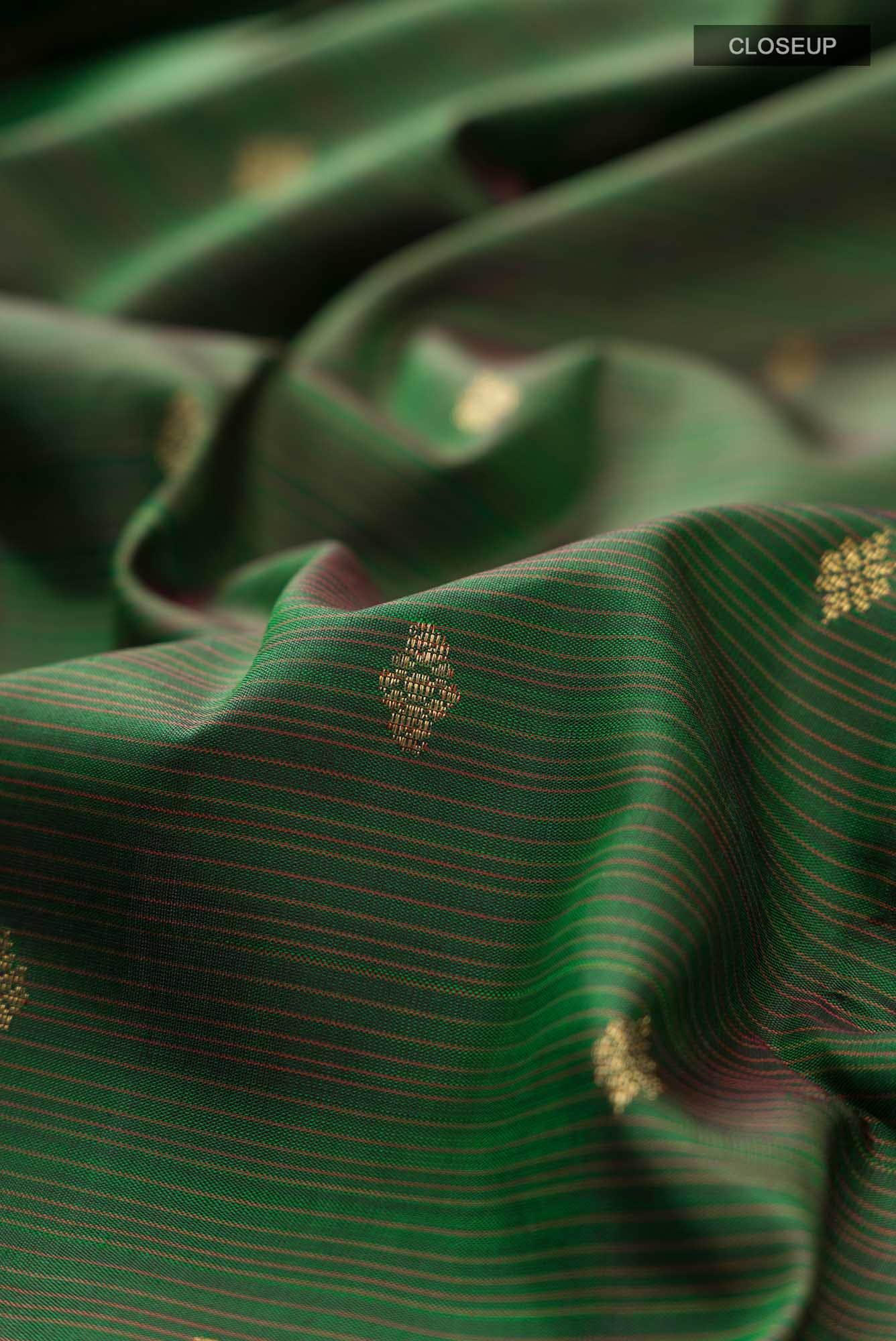 Green Kanchipuram Silk Saree