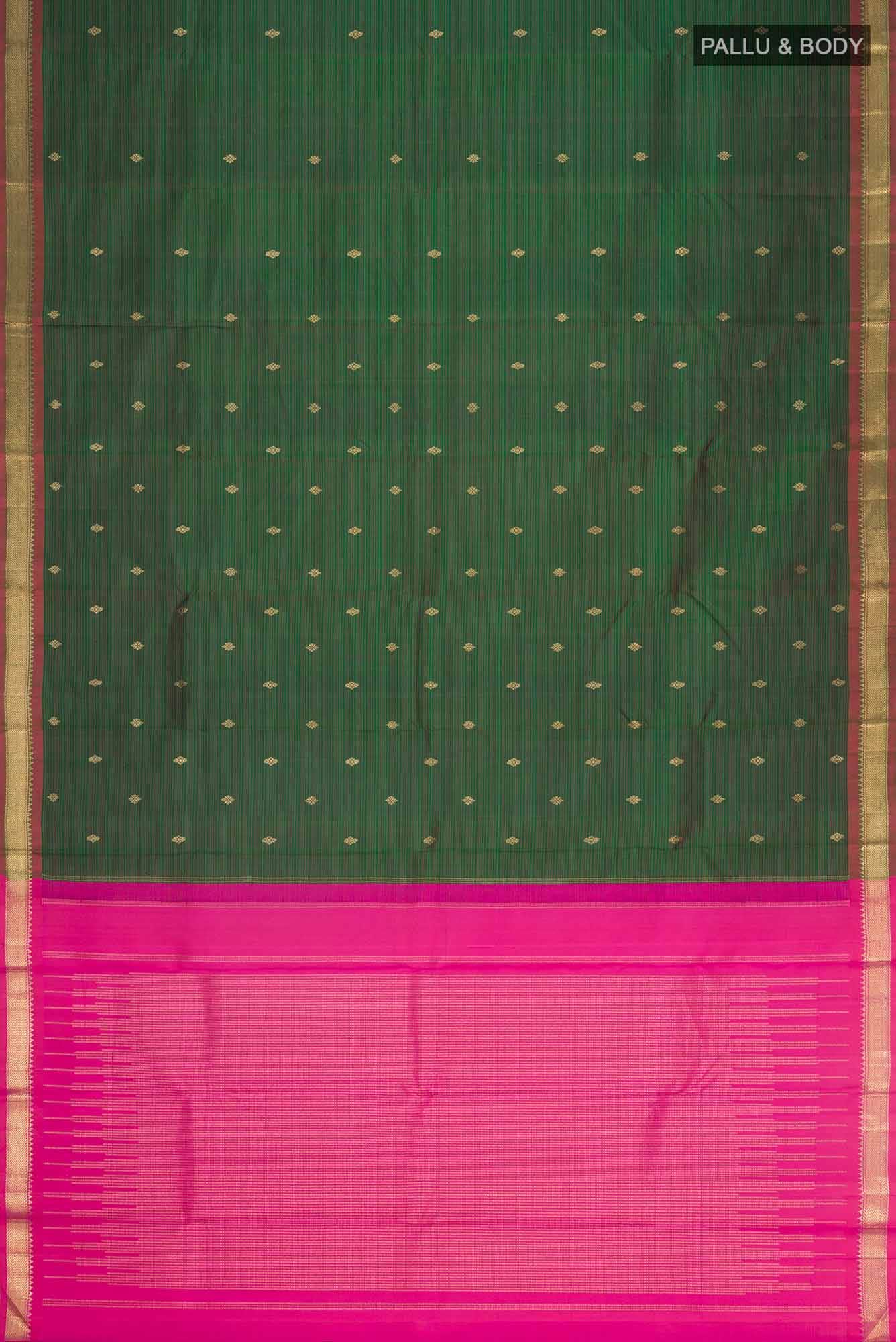 Green Kanchipuram Silk Saree
