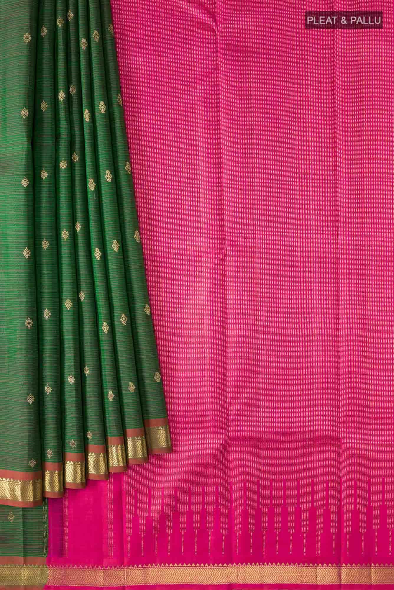 Green Kanchipuram Silk Saree