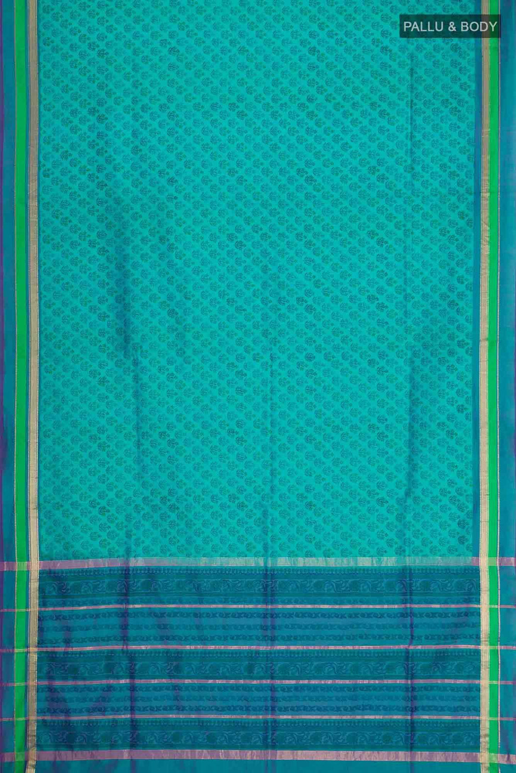Green Bangalore Silk Saree