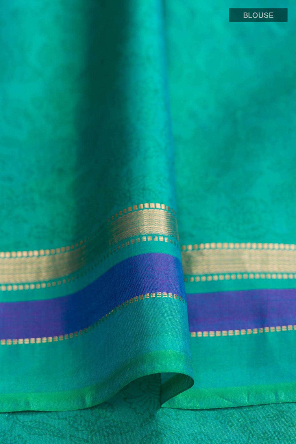Blue Bangalore Silk Saree