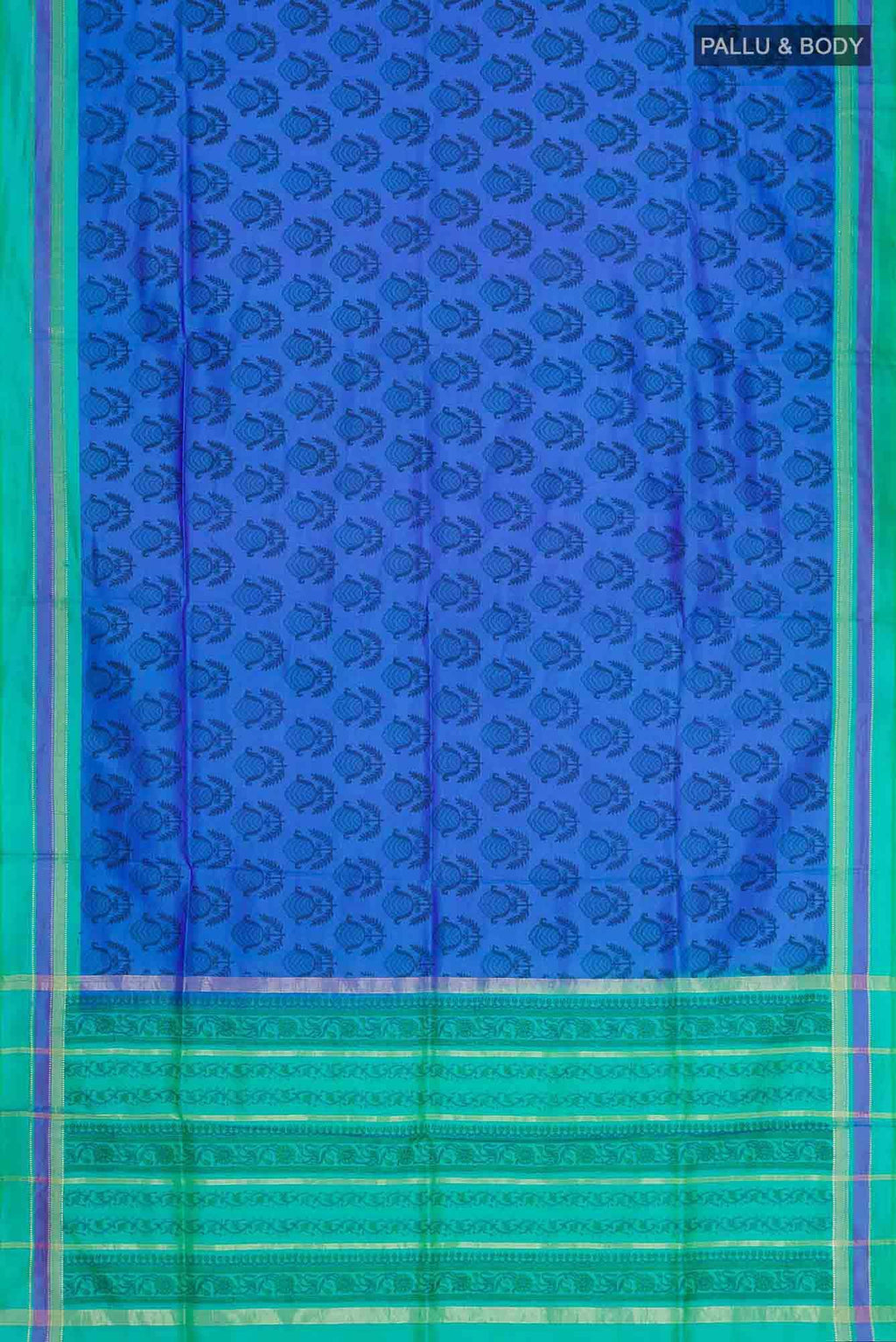 Blue Bangalore Silk Saree
