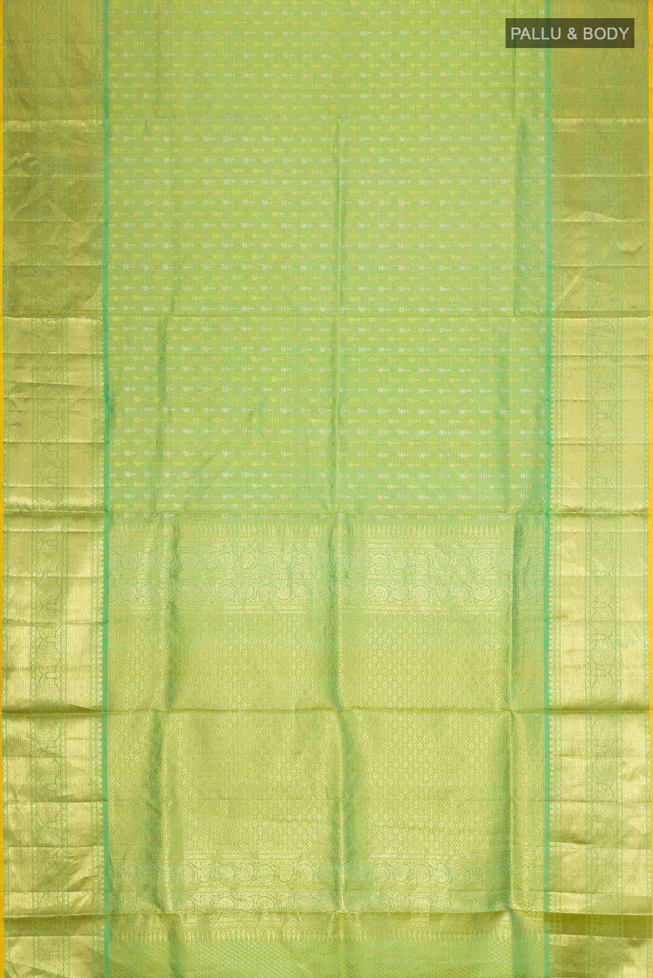 Green Kanchipuram Silk Saree
