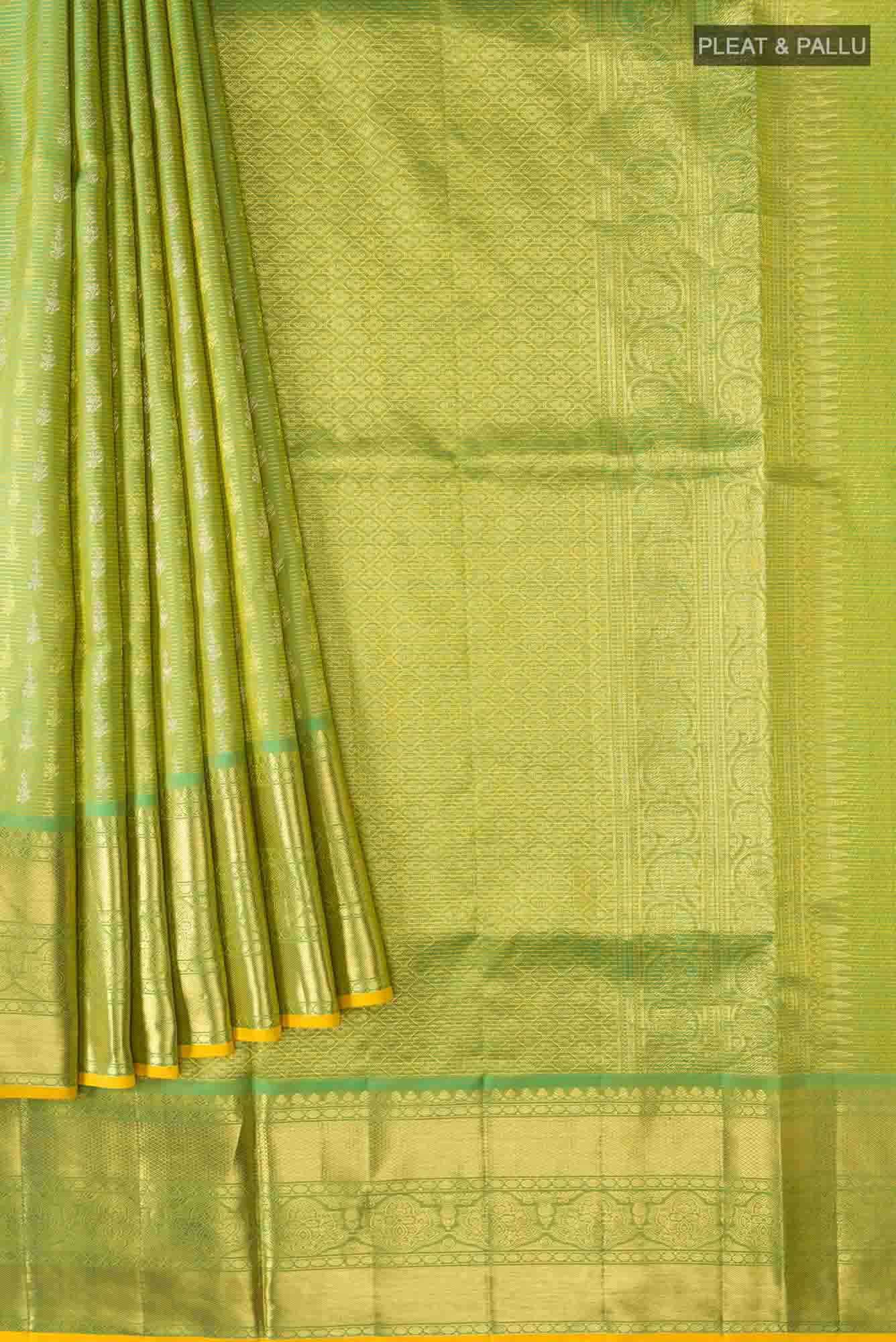 Green Kanchipuram Silk Saree
