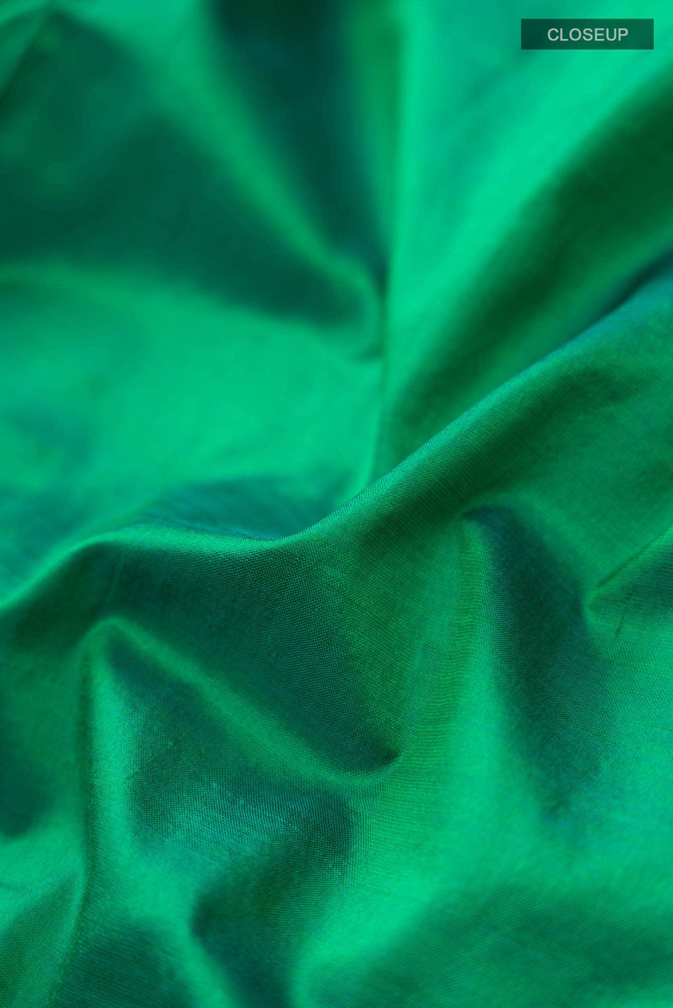Green Kanchipuram Silk Nine Yards Saree