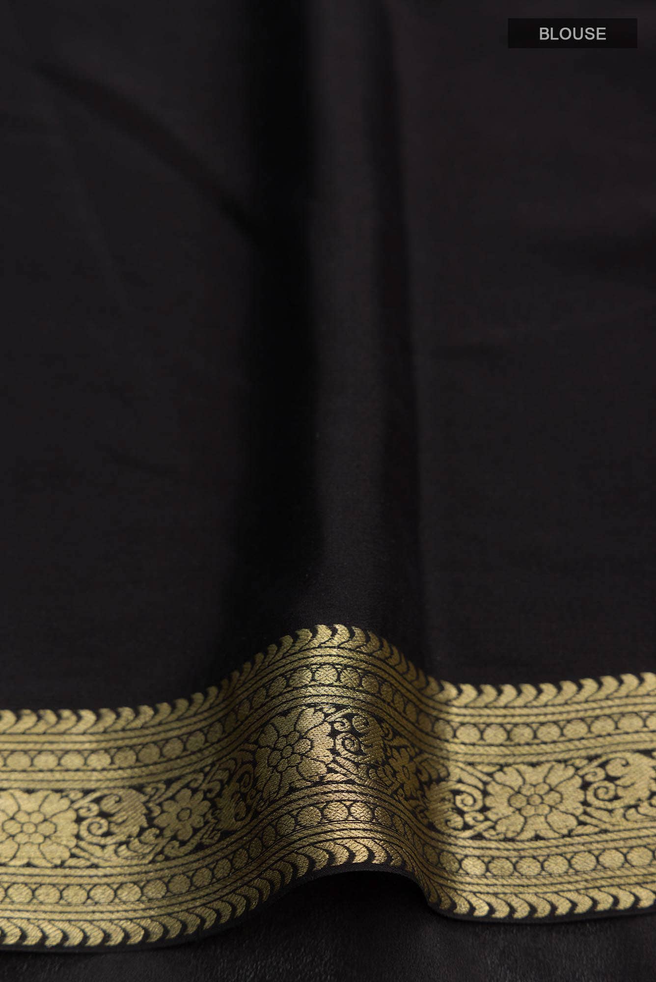 Black Georgette Saree