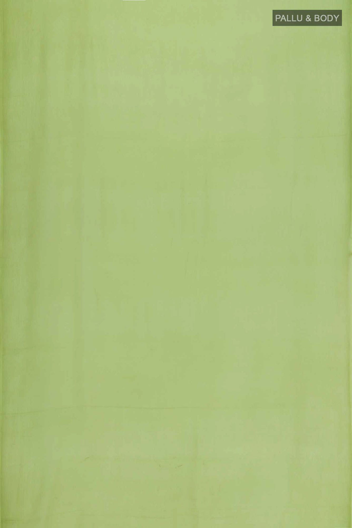 Green Chiffon Saree