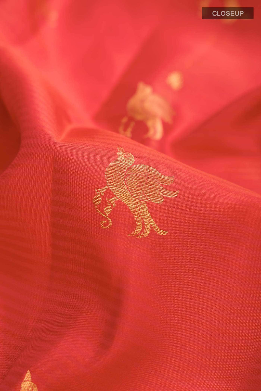 Red Kanchipuram Silk Saree