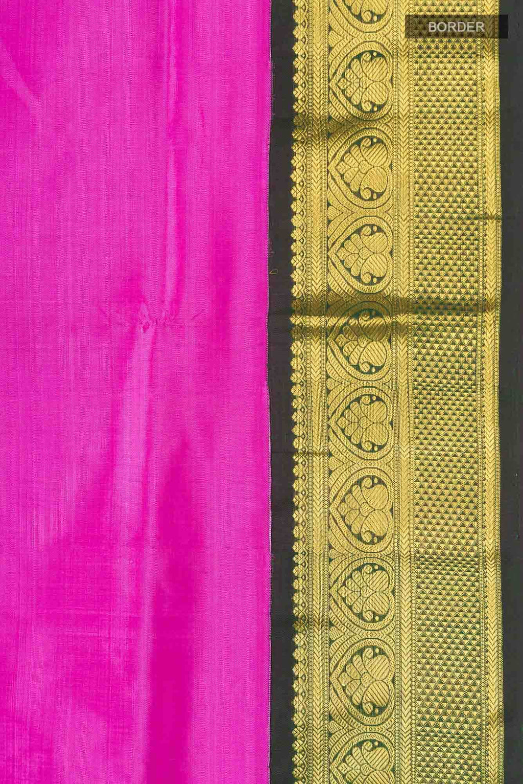 Pink Kanchipuram Silk Nine Yards Saree