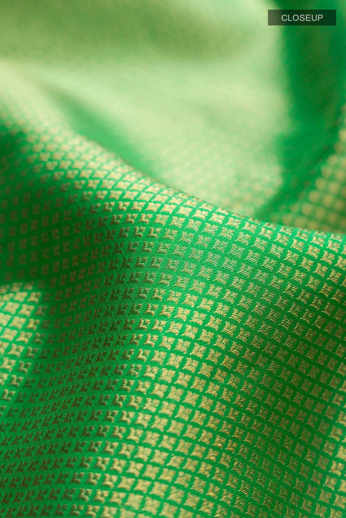Green Kanchipuram Silk Saree