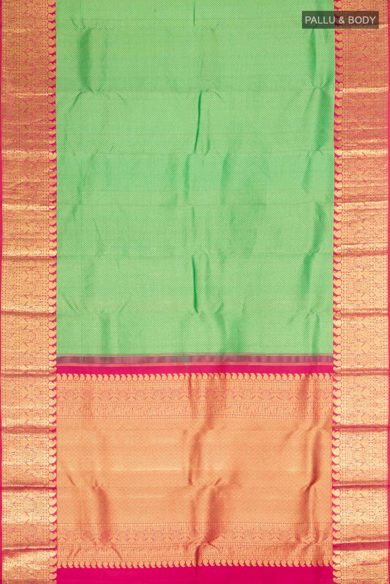 Green Kanchipuram Silk Saree