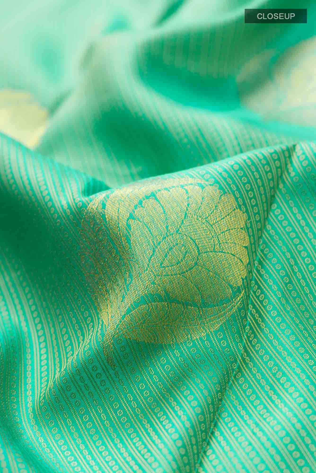 Green Kanchipuram Silk Saree