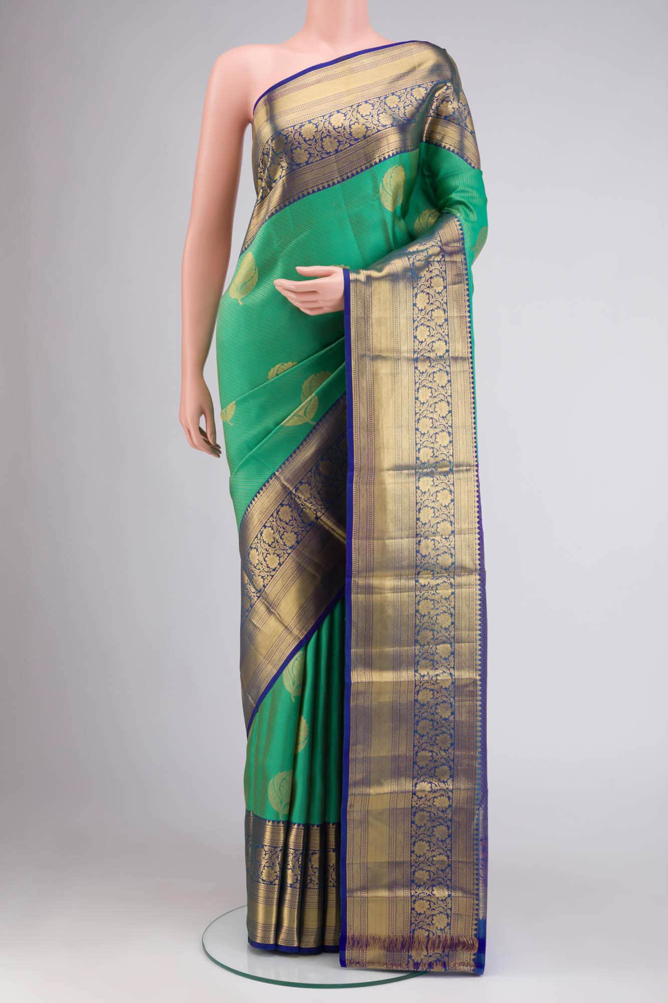 Green Kanchipuram Silk Saree