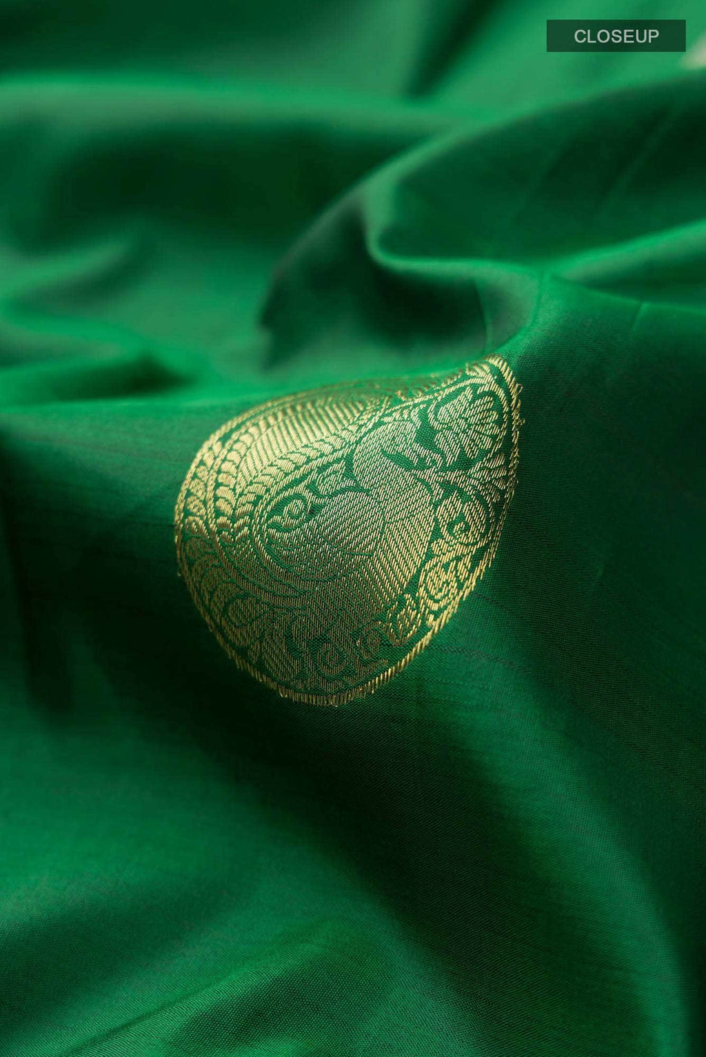 Green Kanchipuram Silk Saree