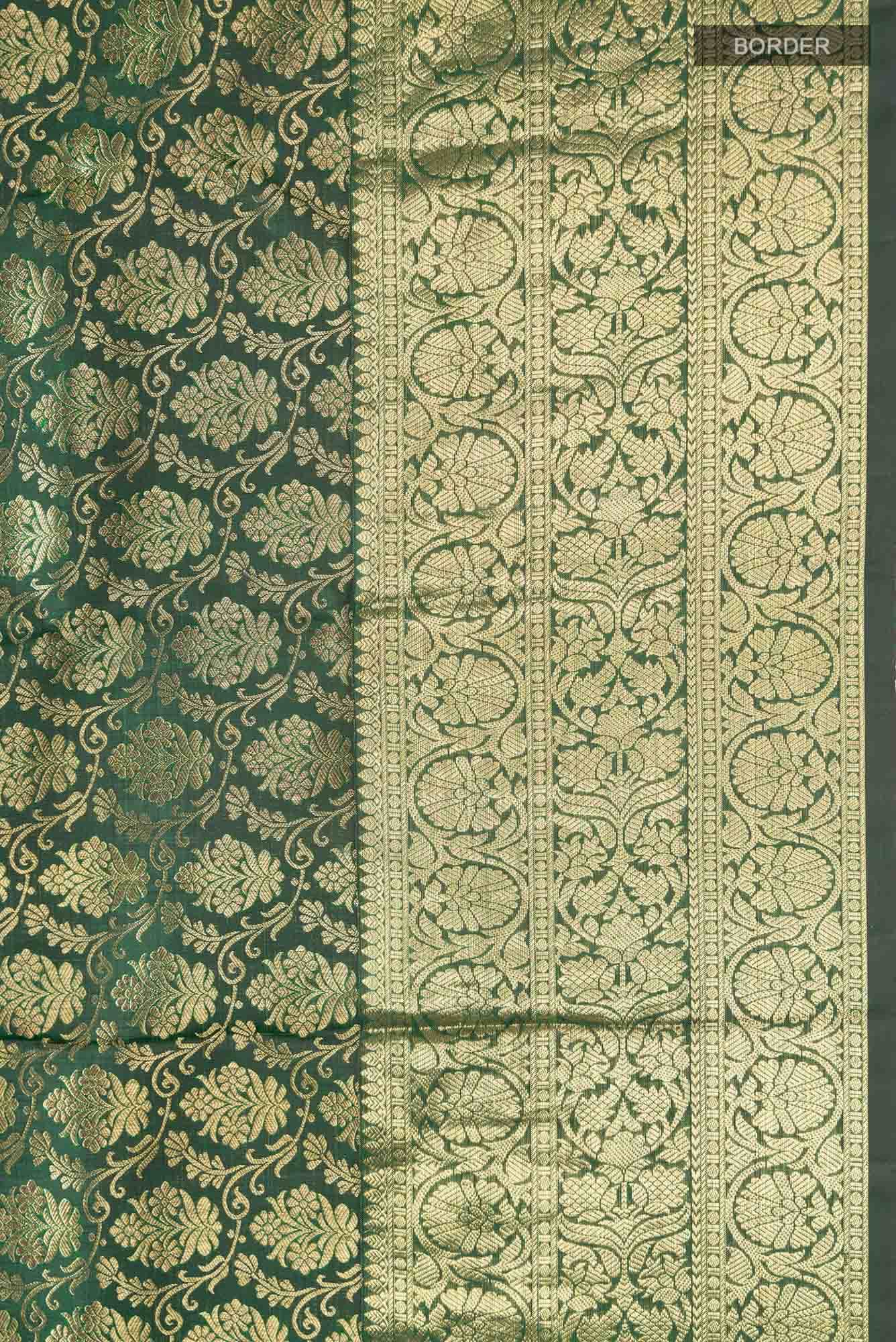 Green Kanchipuram Silk Saree