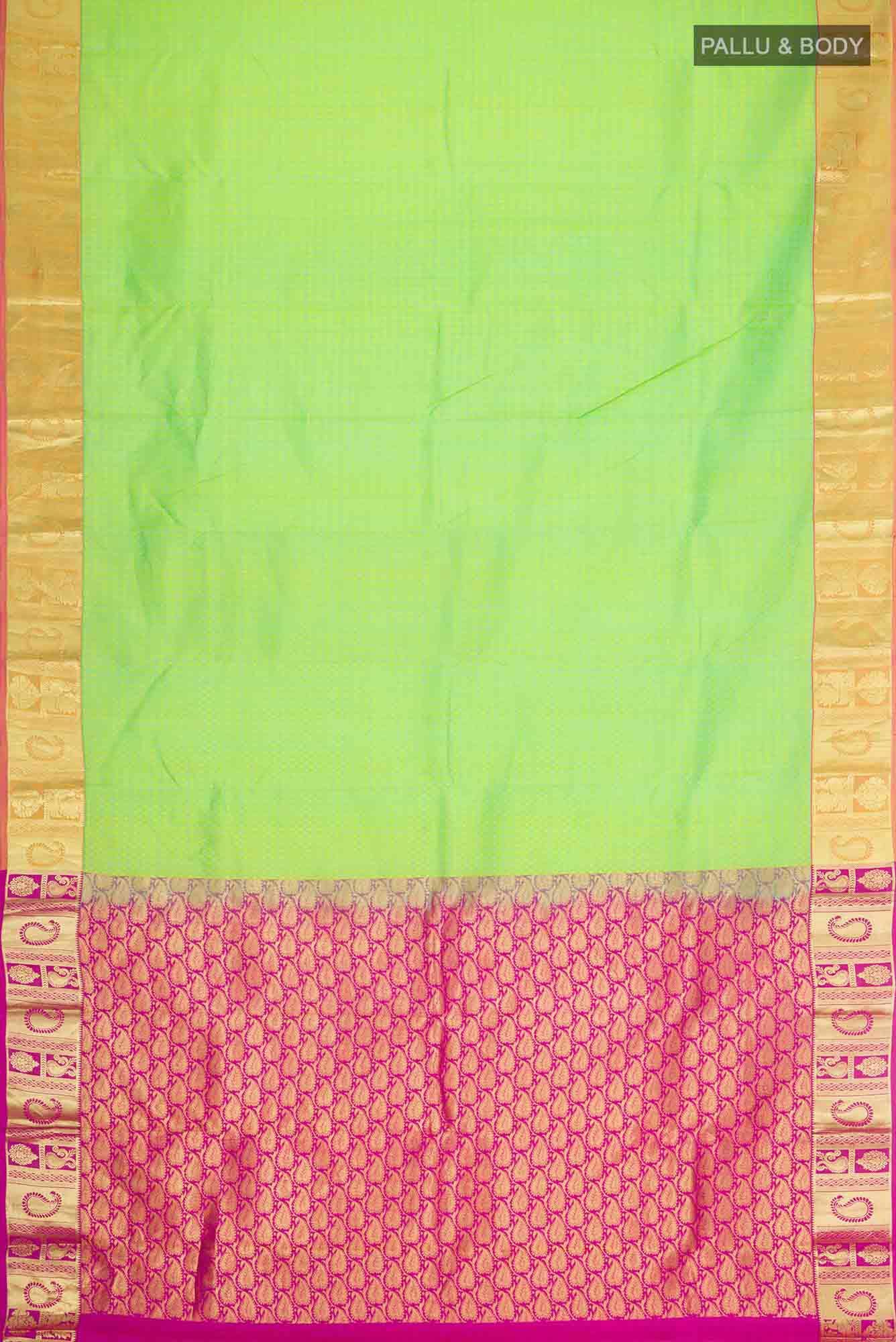 Green Kanchipuram Silk Saree