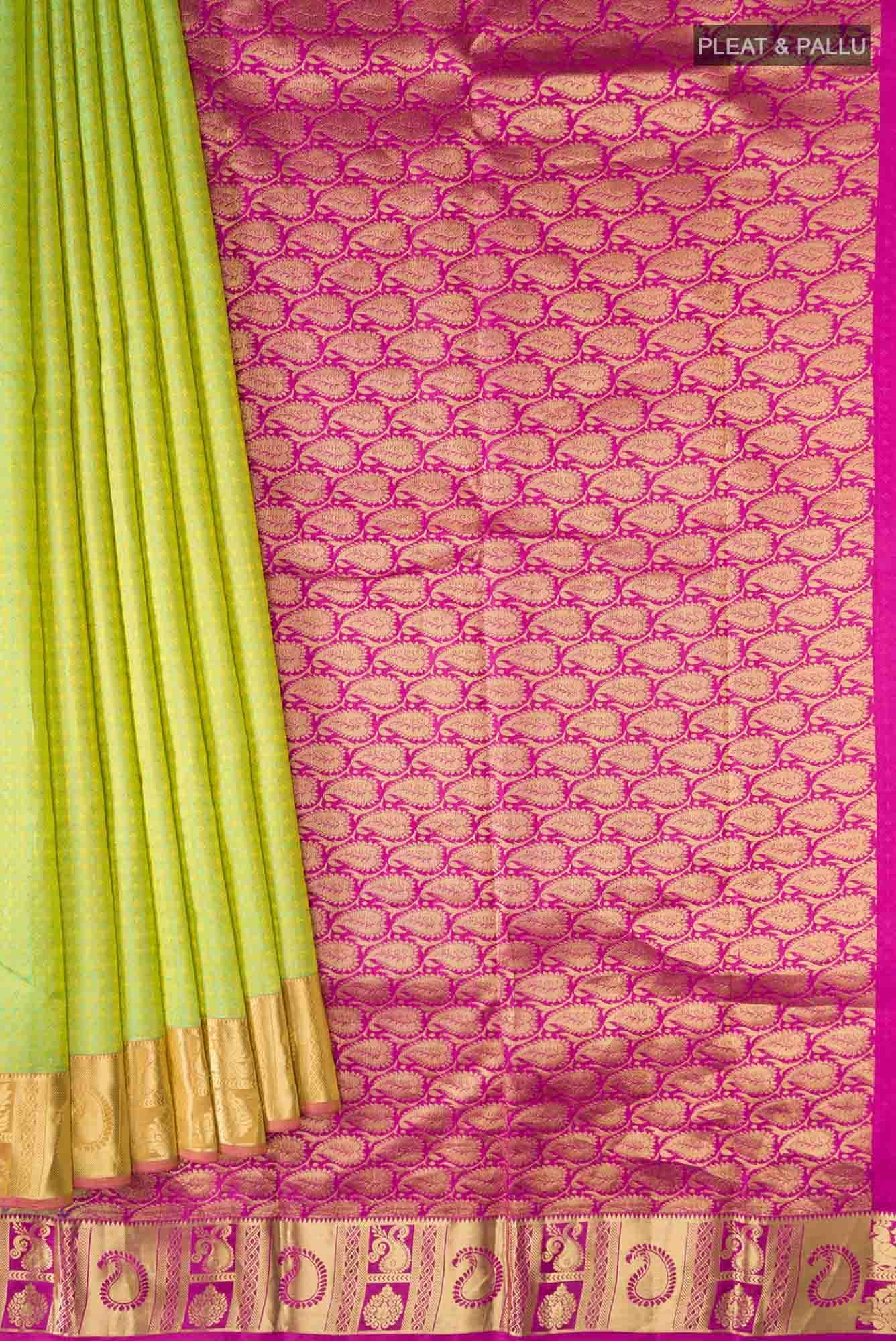 Green Kanchipuram Silk Saree