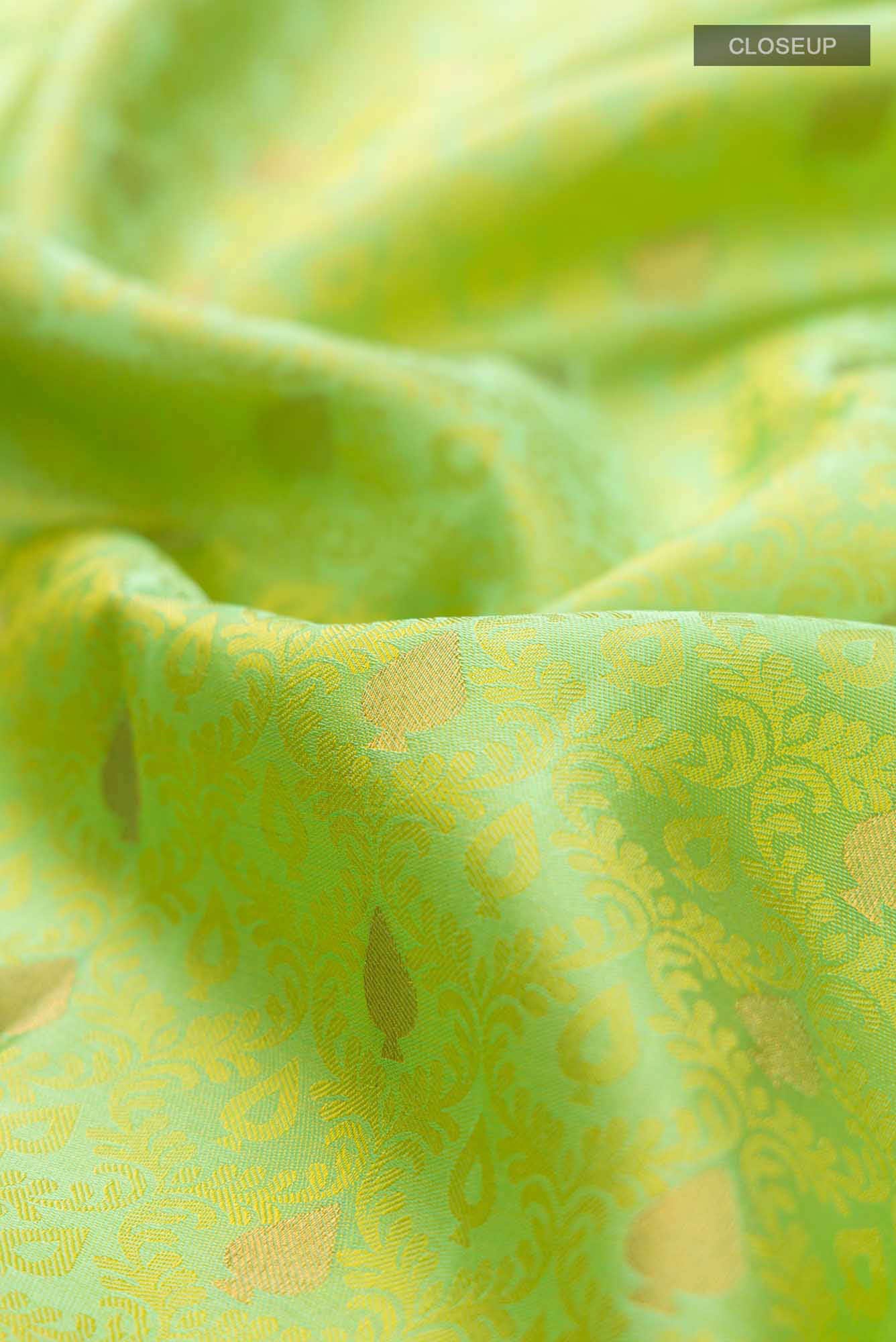Green Kanchipuram Silk Saree