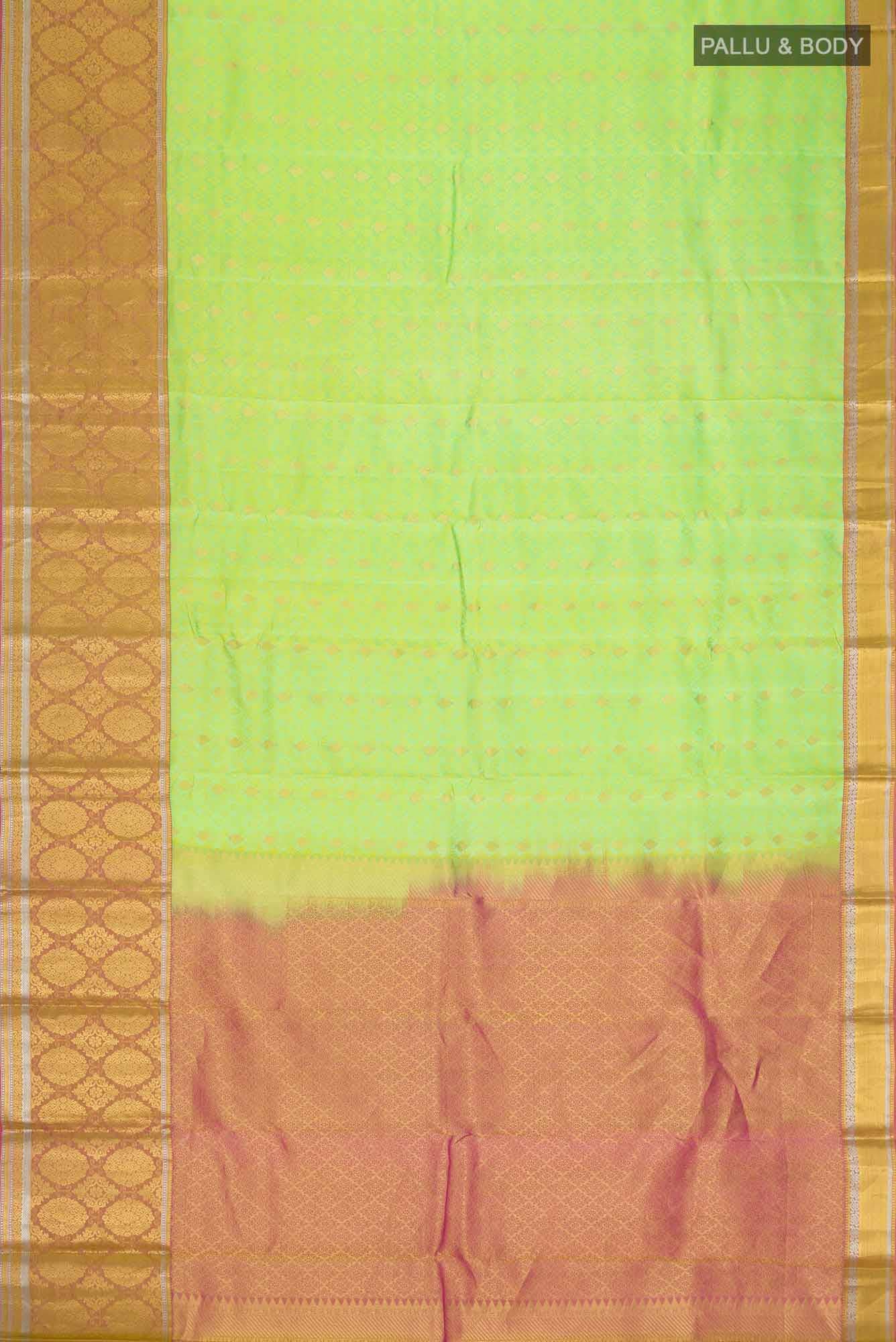 Green Kanchipuram Silk Saree