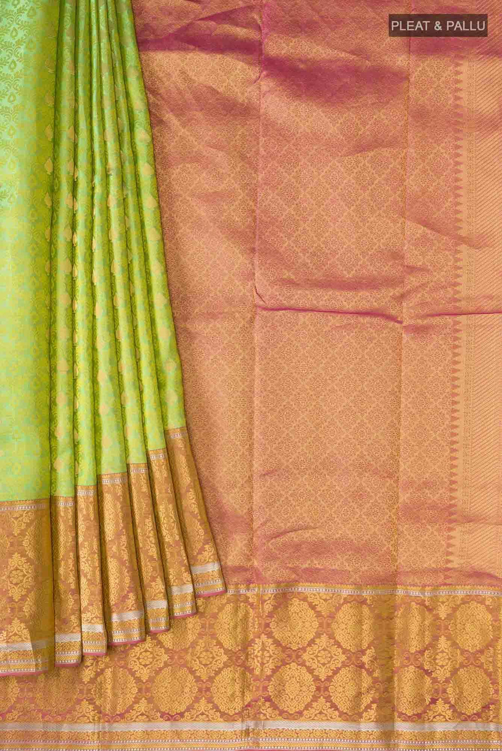 Green Kanchipuram Silk Saree