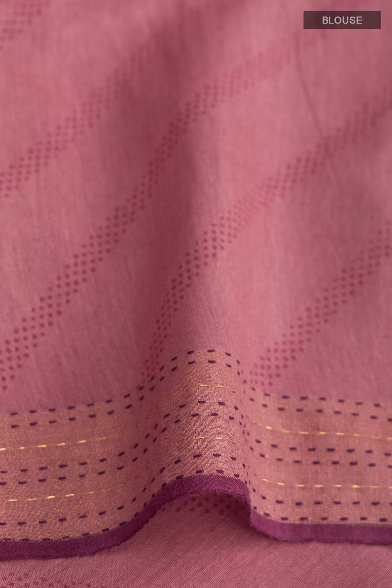 Beige Tussar Silk Saree