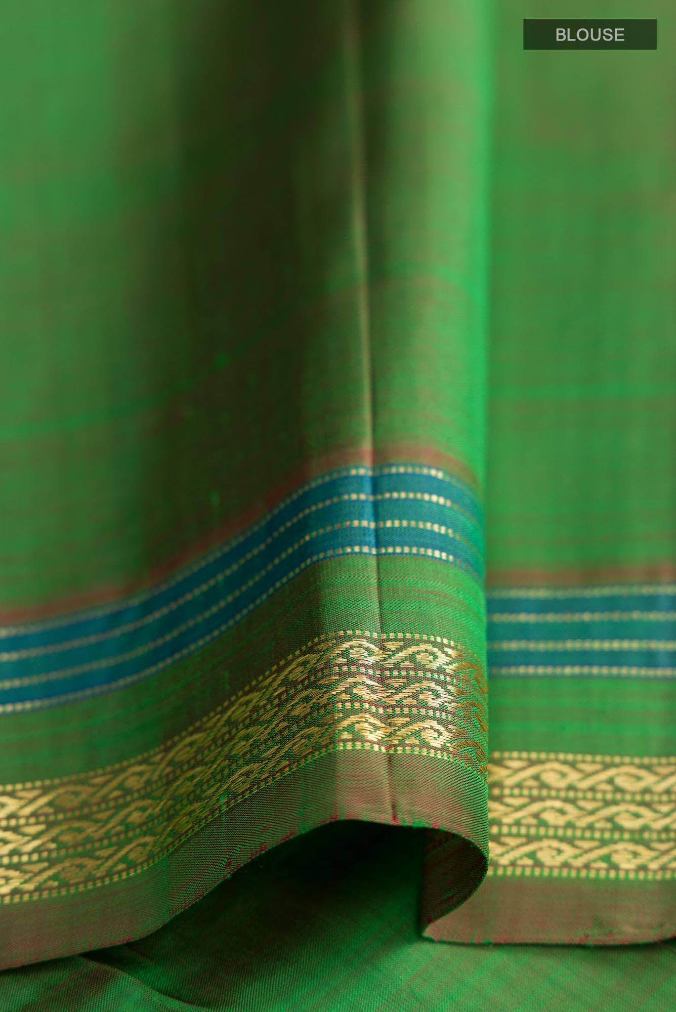 Green Kanchipuram Silk Saree