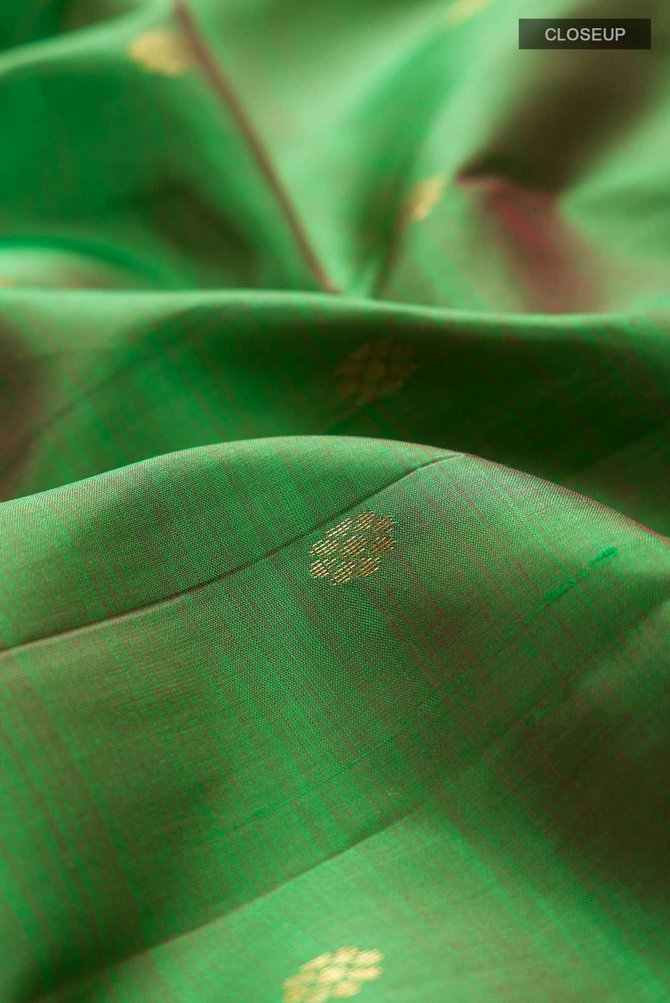 Green Kanchipuram Silk Saree