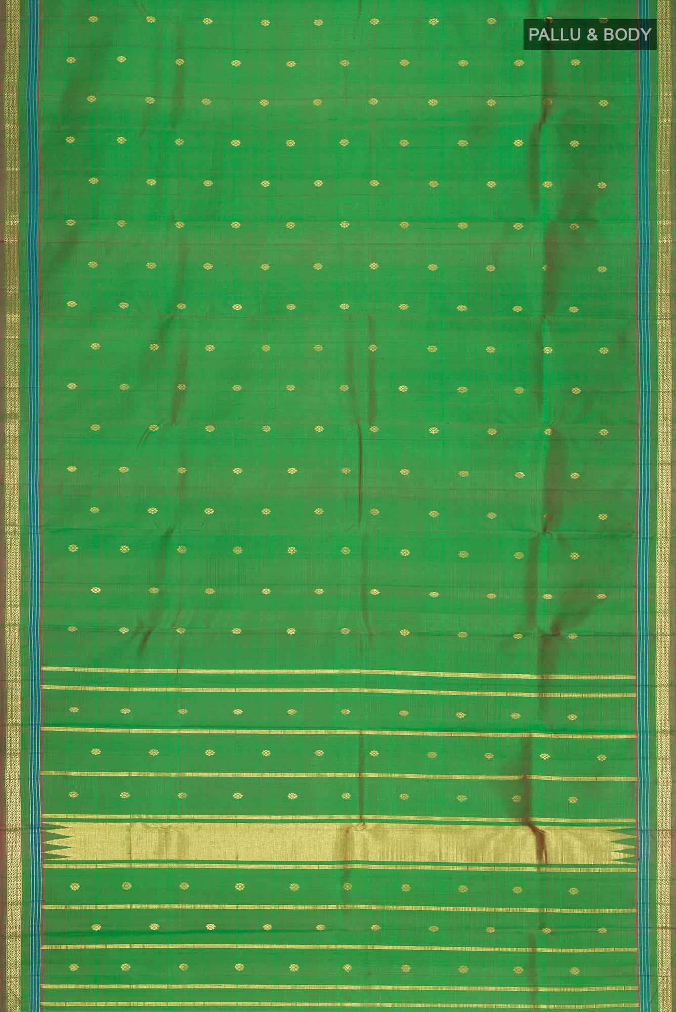 Green Kanchipuram Silk Saree