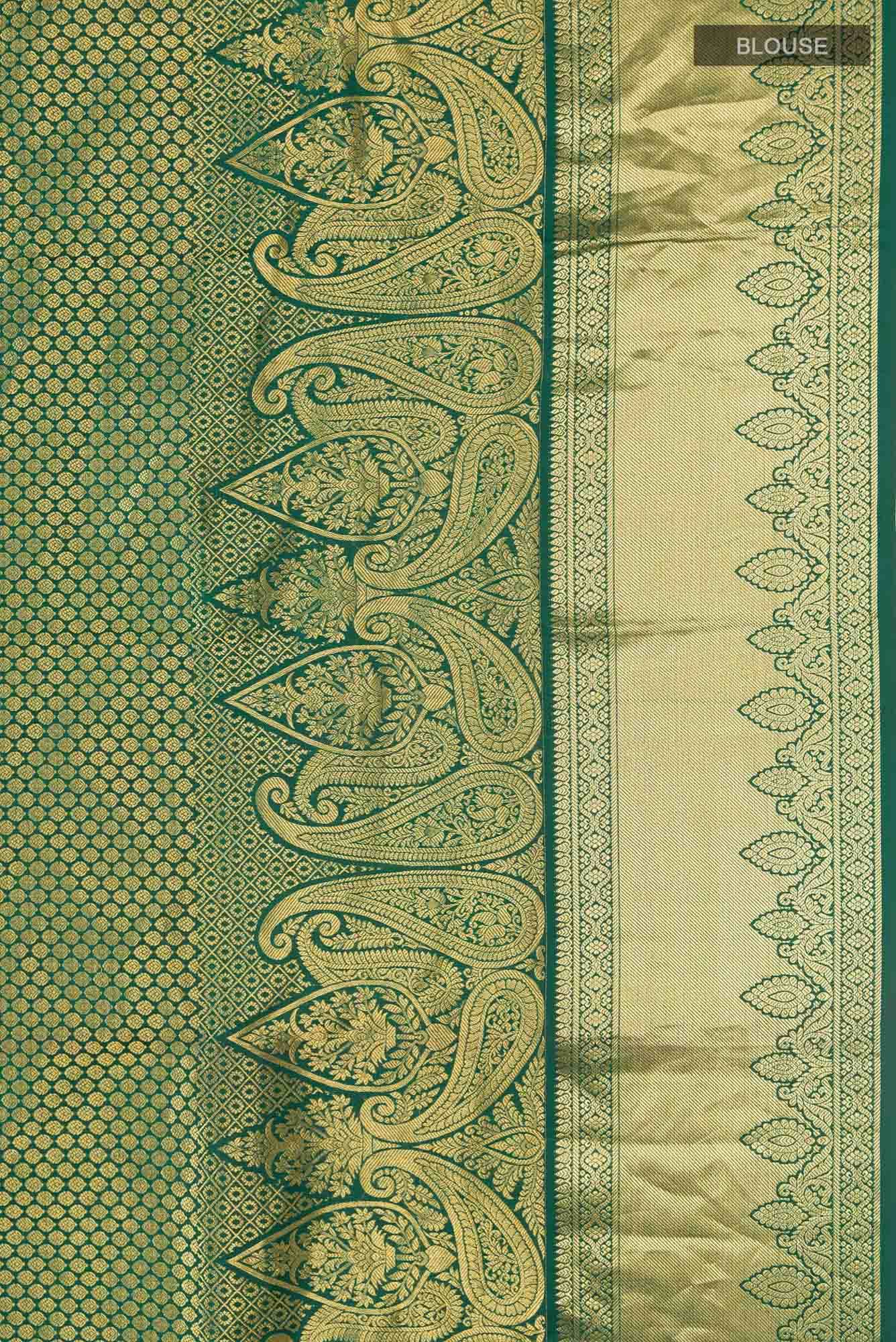 Green Kanchipuram Silk Saree