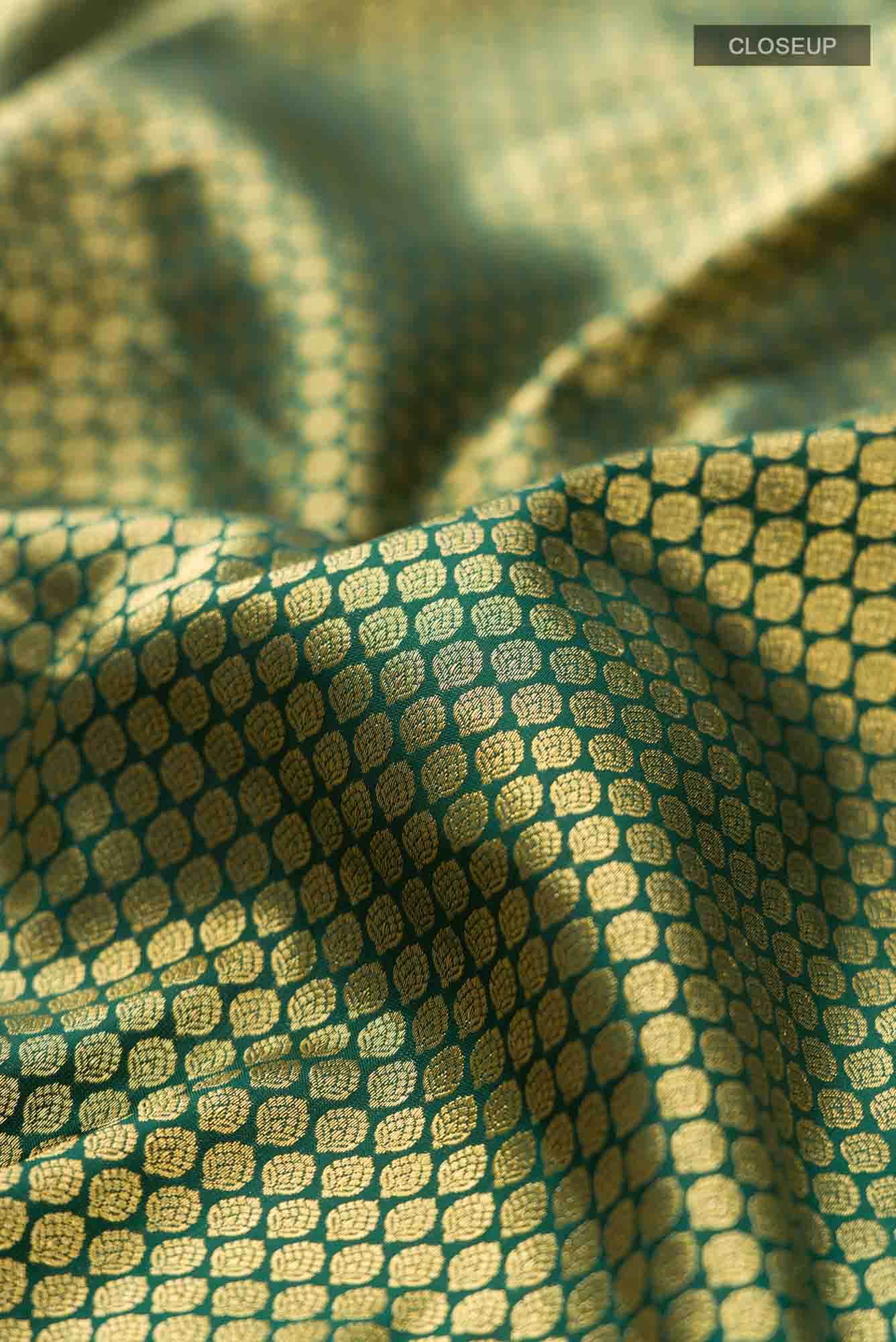 Green Kanchipuram Silk Saree