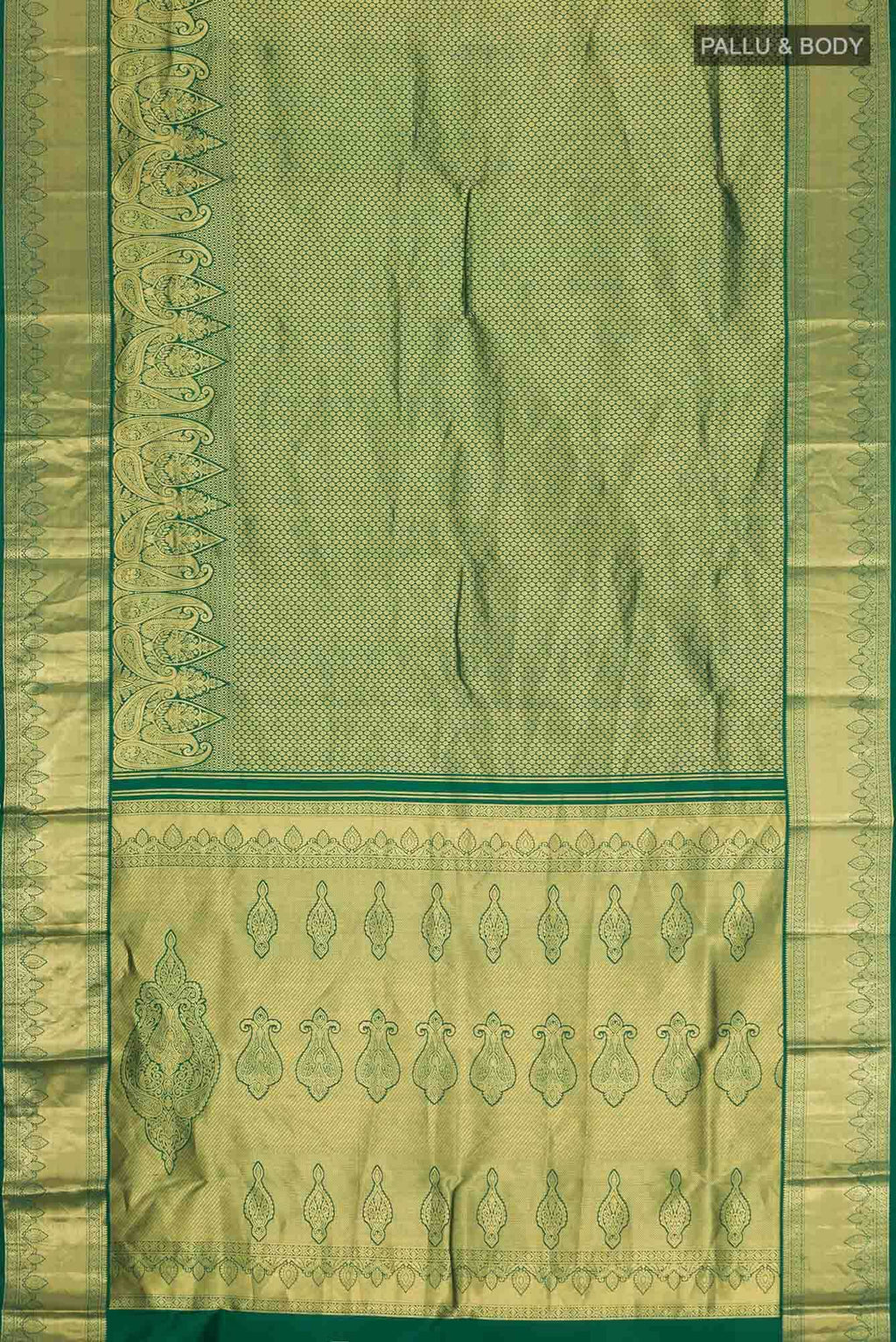 Green Kanchipuram Silk Saree