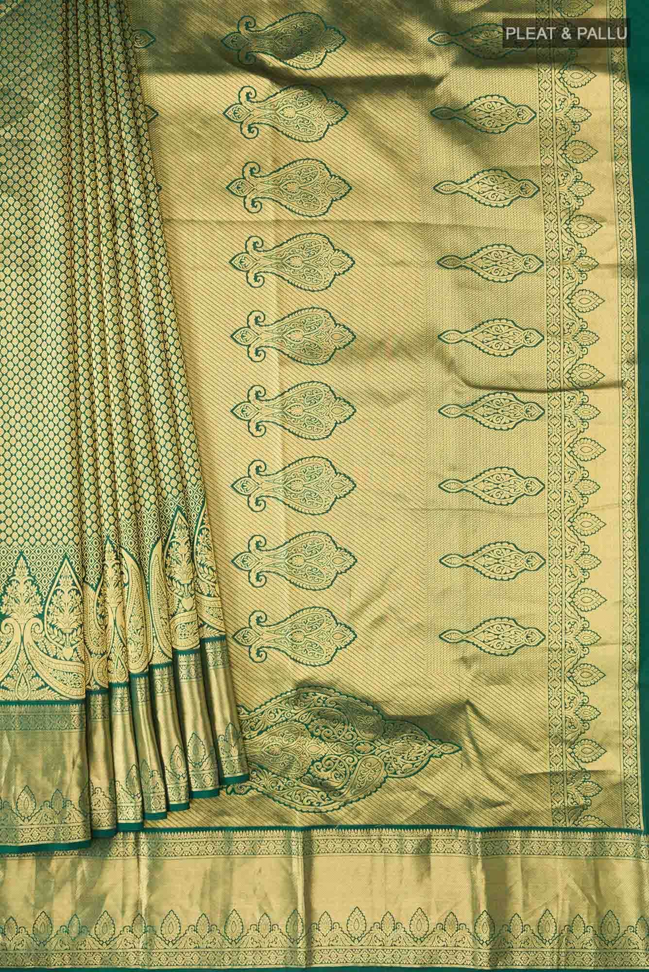 Green Kanchipuram Silk Saree