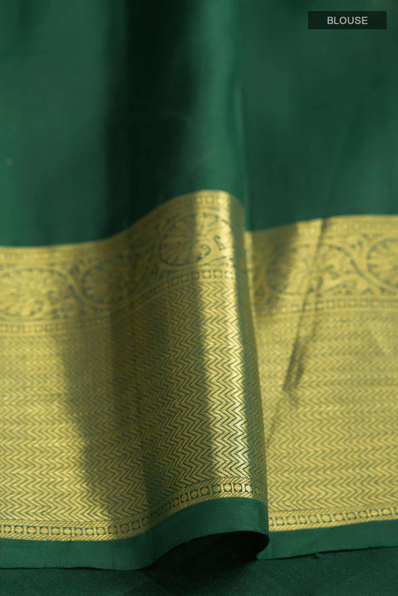 Green Kanchipuram Silk Saree
